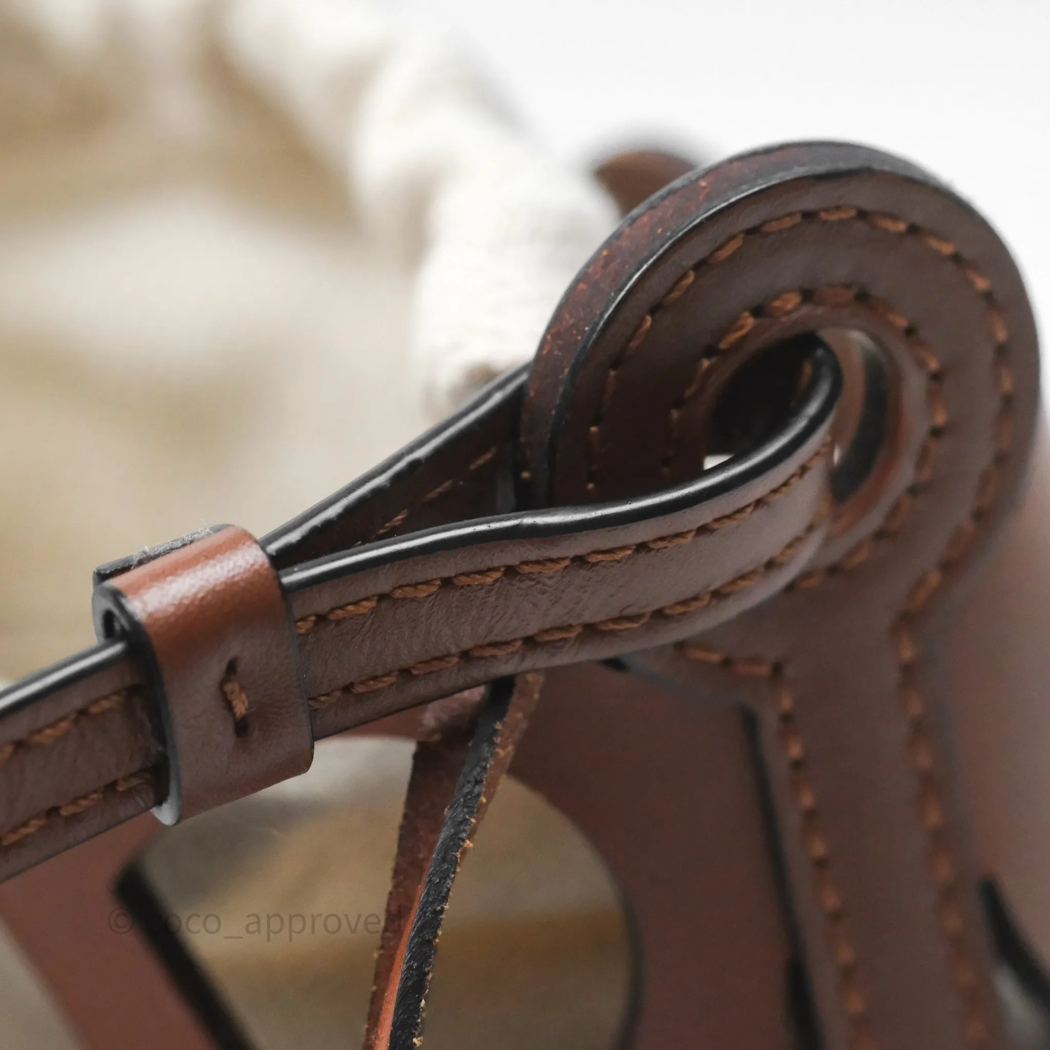 Loewe X Paula's Ibiza Cutout Anagram Pocket Tan