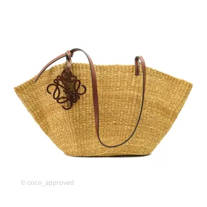 Loewe x Paula's Ibiza Raffia Shell Basket Bag