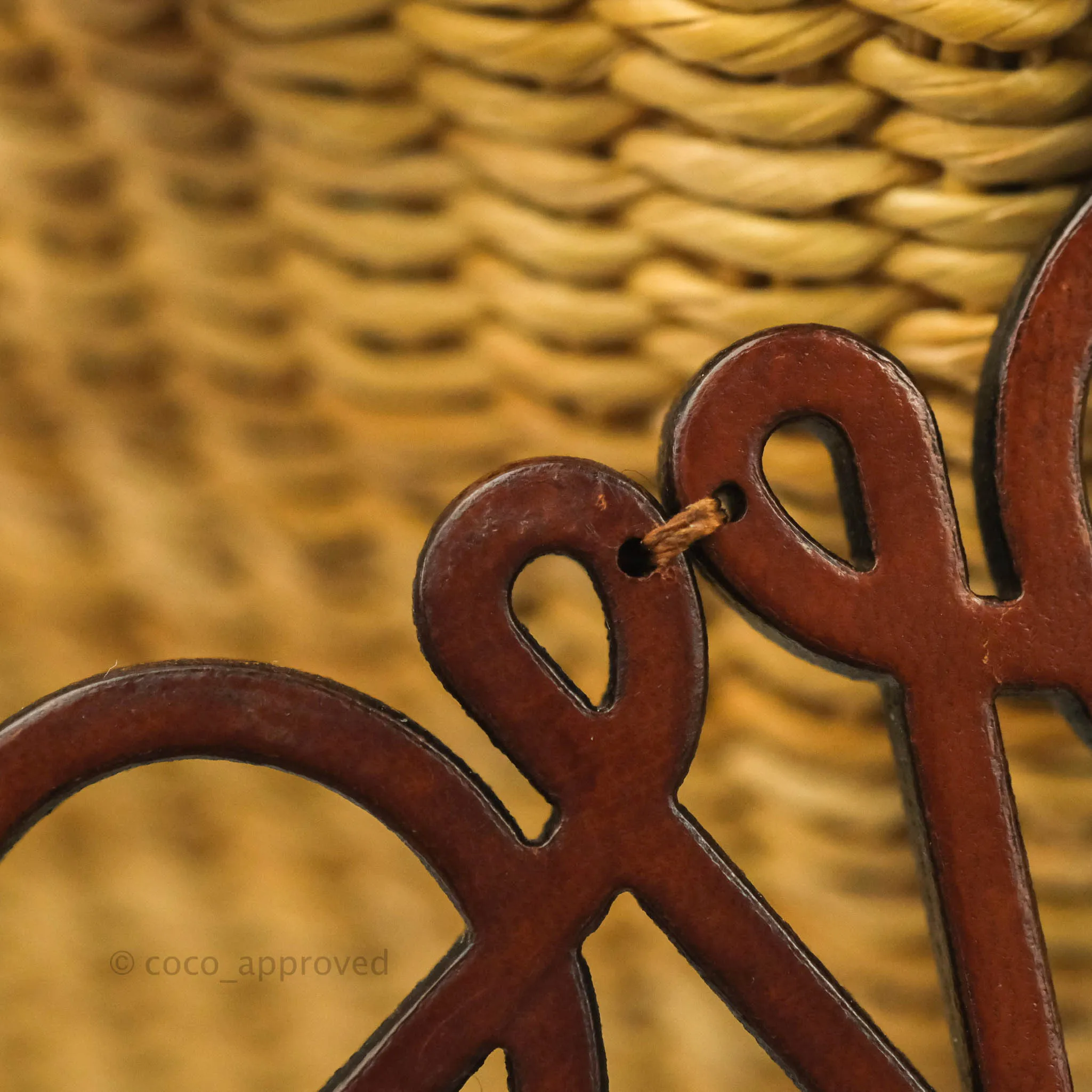 Loewe x Paula's Ibiza Raffia Shell Basket Bag