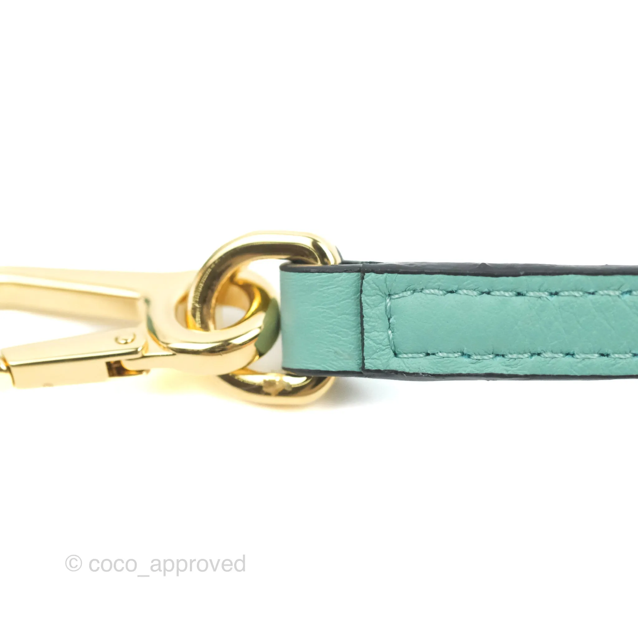 Loewe x Spirited Away Mini Puzzle Mint Calfskin