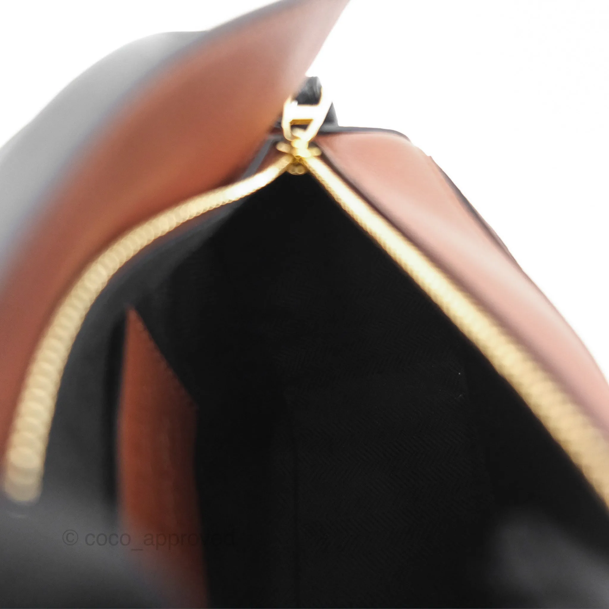 Loewe X Studio Ghibli Spirited Away Mini Puzzle Brown Calfskin