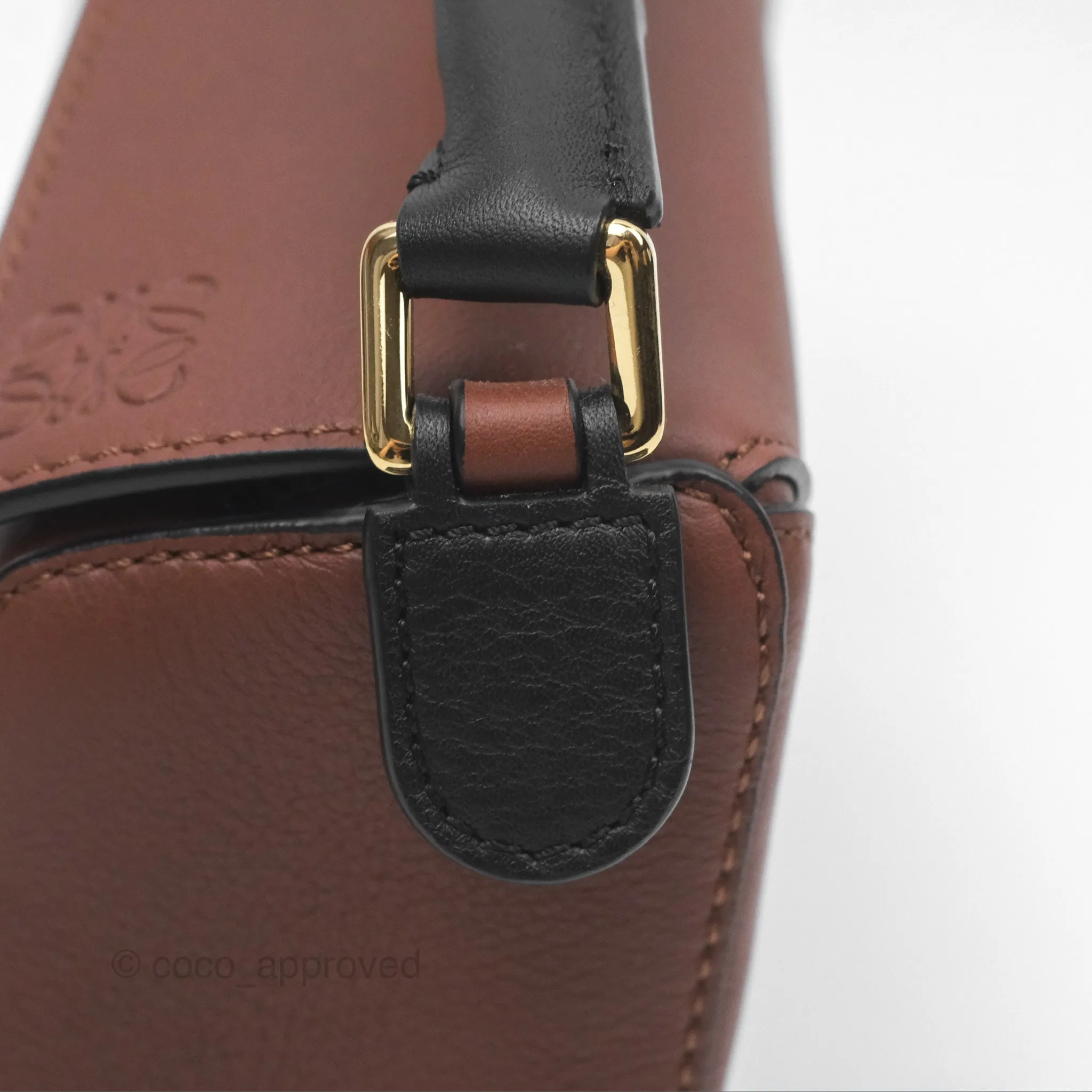 Loewe X Studio Ghibli Spirited Away Mini Puzzle Brown Calfskin