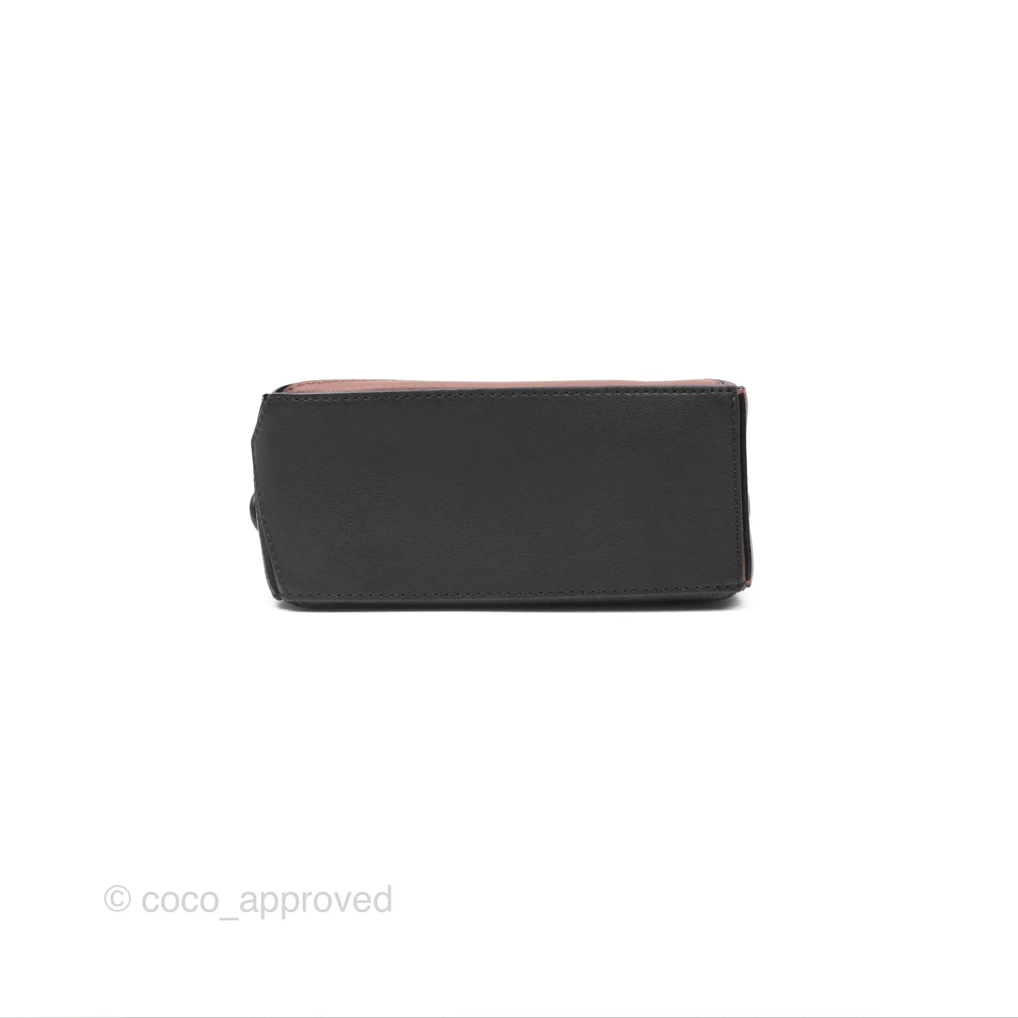 Loewe X Studio Ghibli Spirited Away Mini Puzzle Brown Calfskin