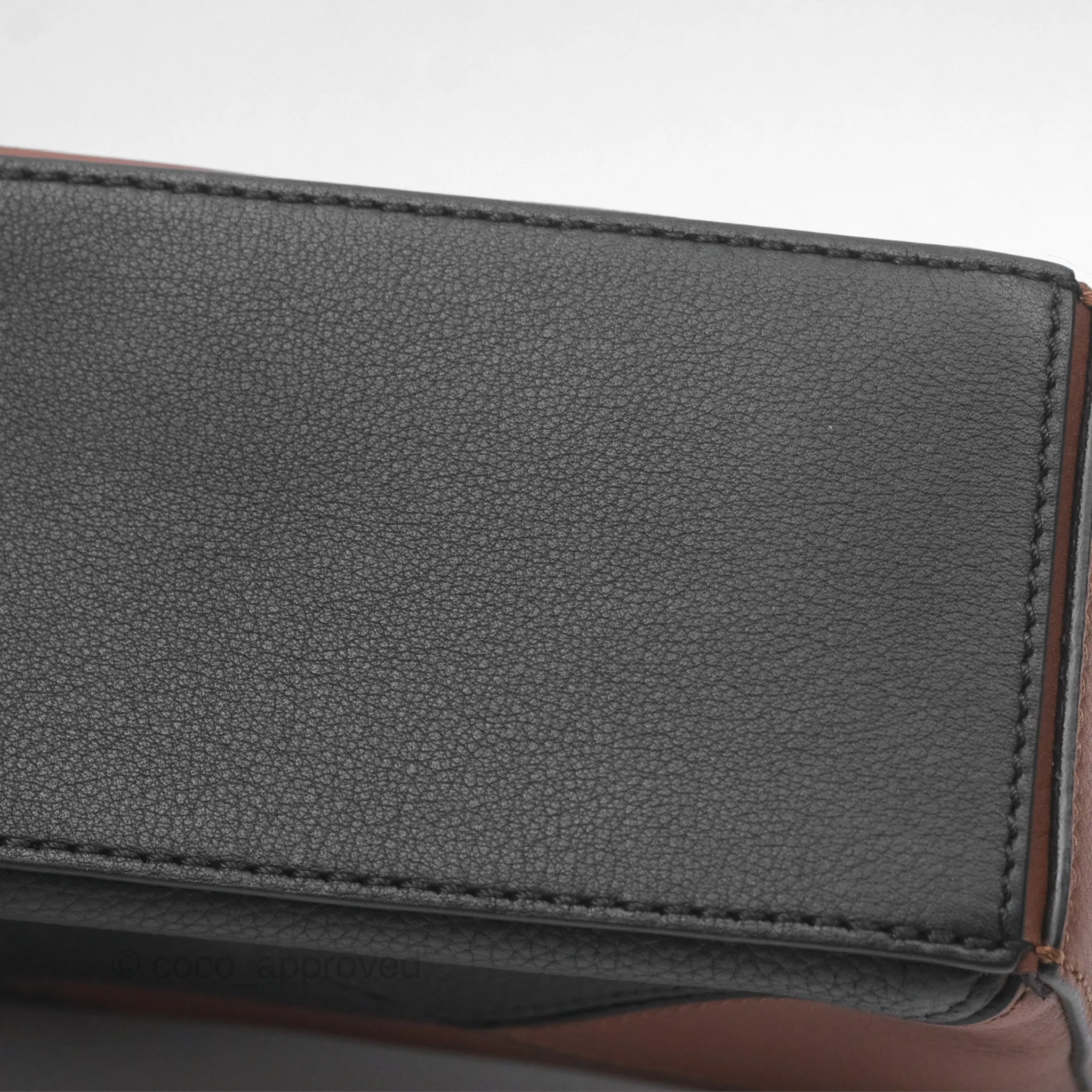 Loewe X Studio Ghibli Spirited Away Mini Puzzle Brown Calfskin