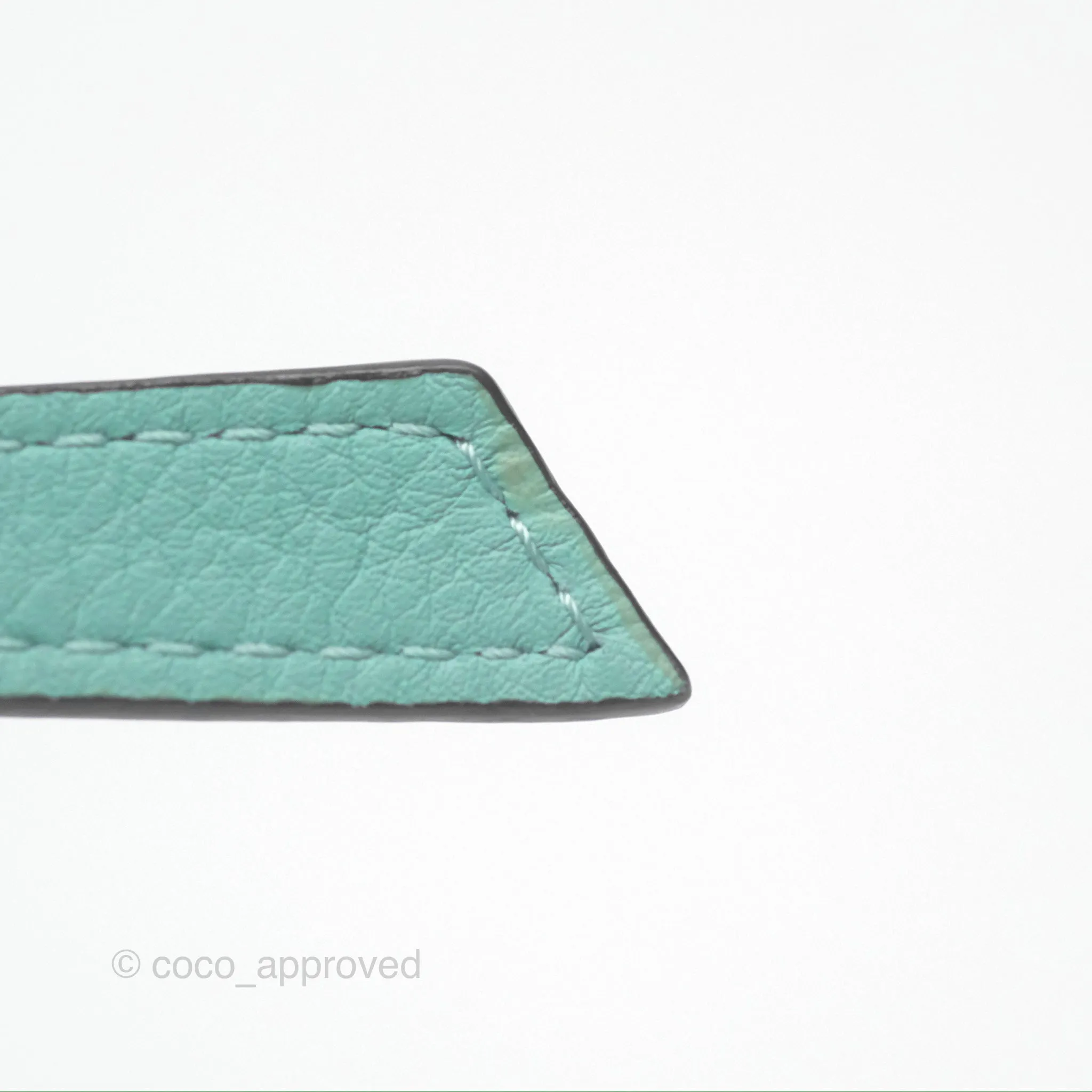 Loewe x Studio Ghibli Spirited Away Mini Puzzle Mint Calfskin