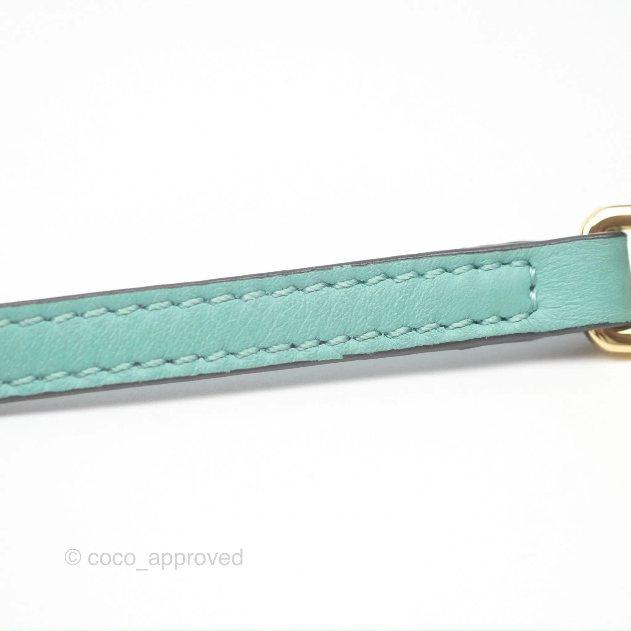 Loewe x Studio Ghibli Spirited Away Mini Puzzle Mint Calfskin