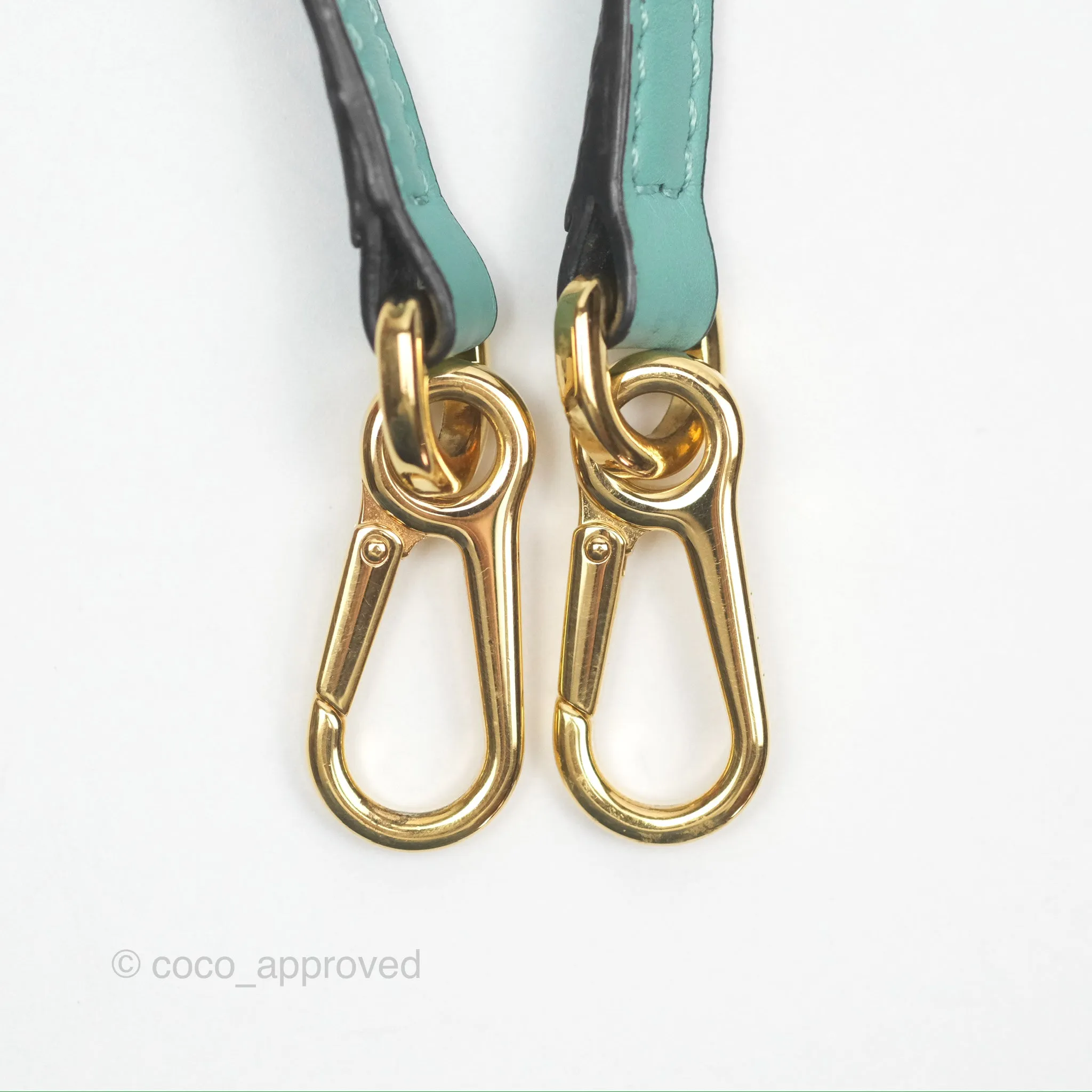 Loewe x Studio Ghibli Spirited Away Mini Puzzle Mint Calfskin