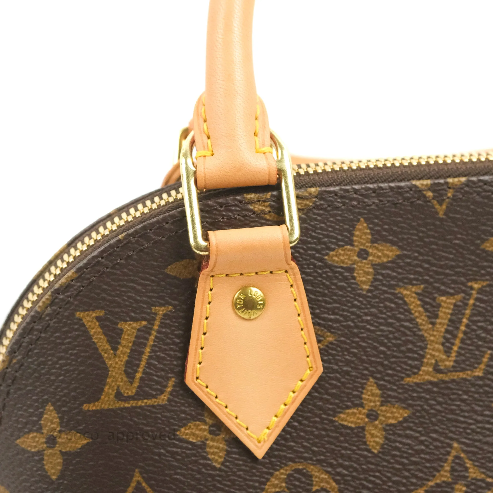 Louis Vuitton Alma BB Monogram Canvas