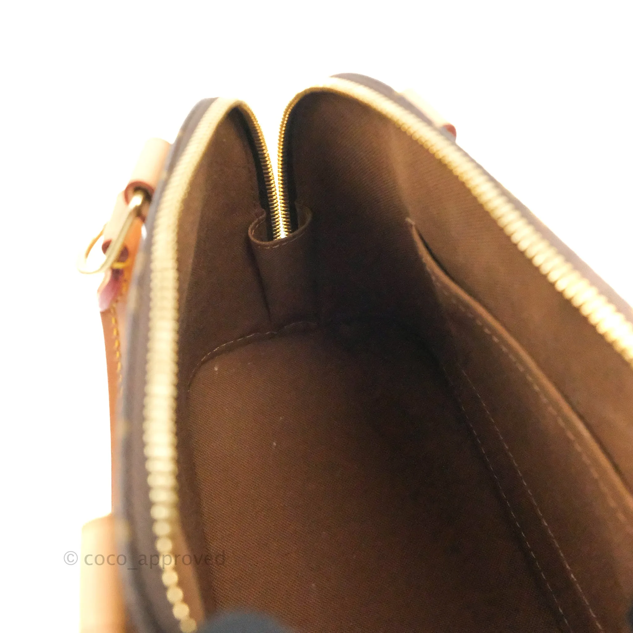 Louis Vuitton Alma BB Monogram Canvas