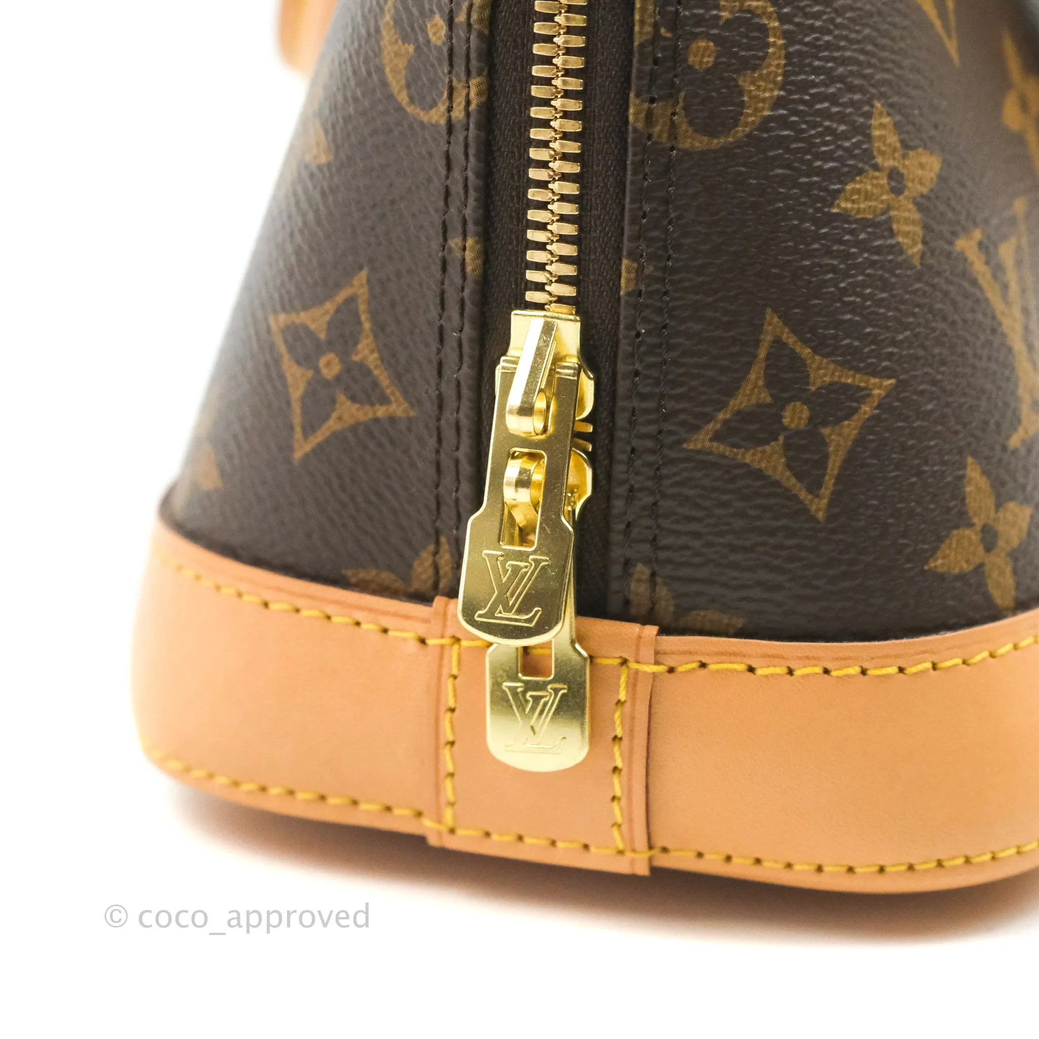 Louis Vuitton Alma BB Monogram Canvas