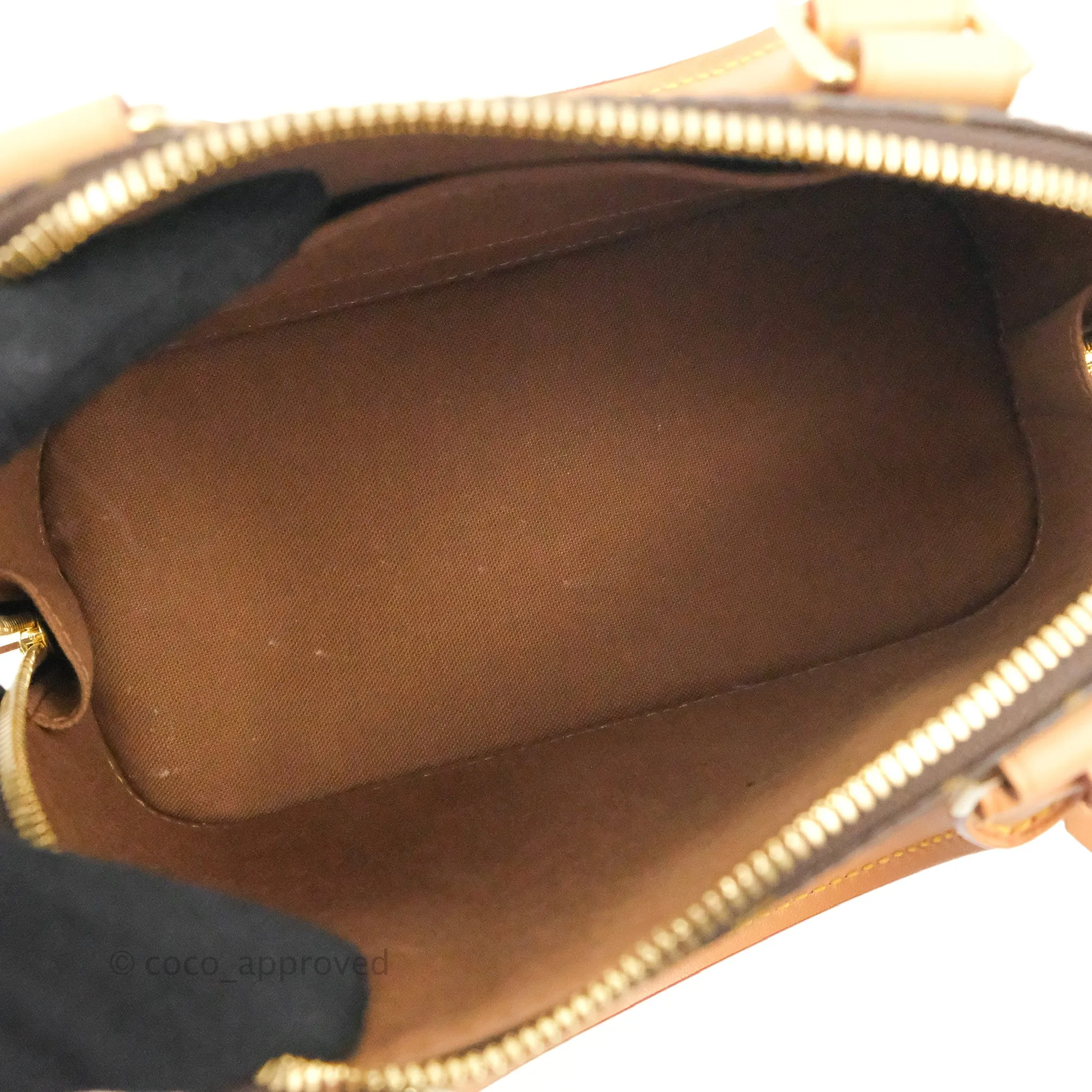 Louis Vuitton Alma BB Monogram Canvas