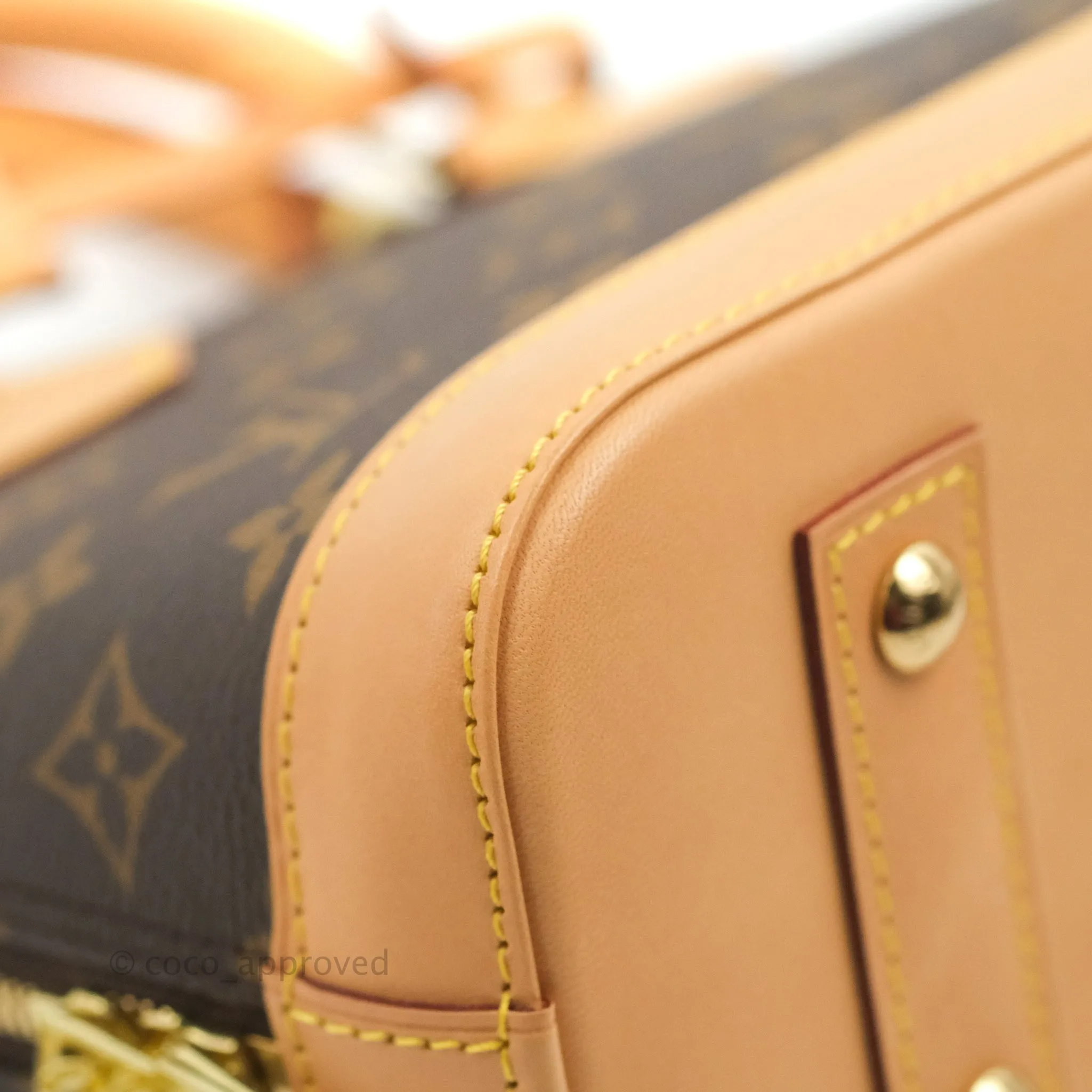 Louis Vuitton Alma BB Monogram Canvas