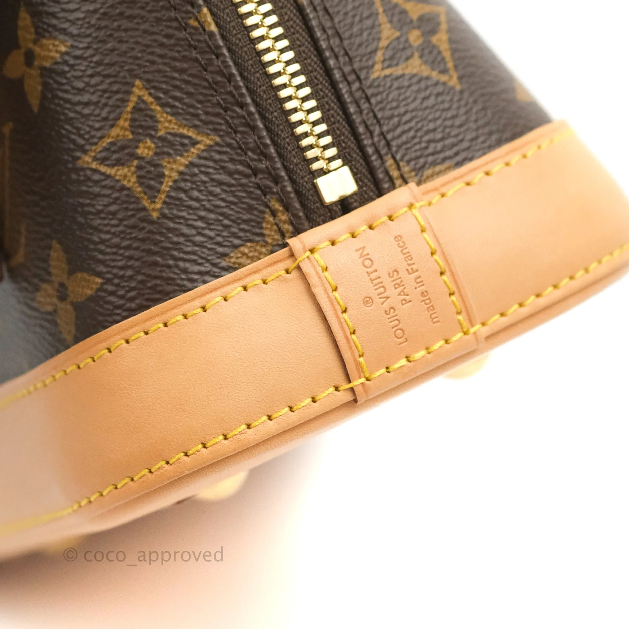 Louis Vuitton Alma BB Monogram Canvas
