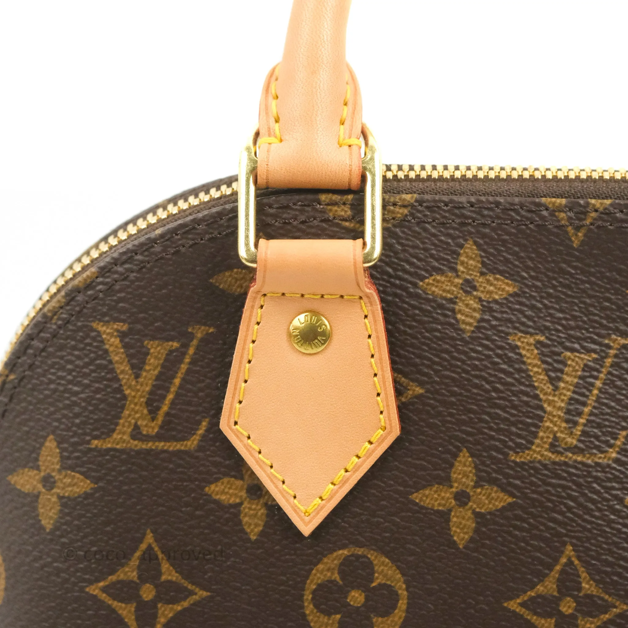 Louis Vuitton Alma BB Monogram Canvas