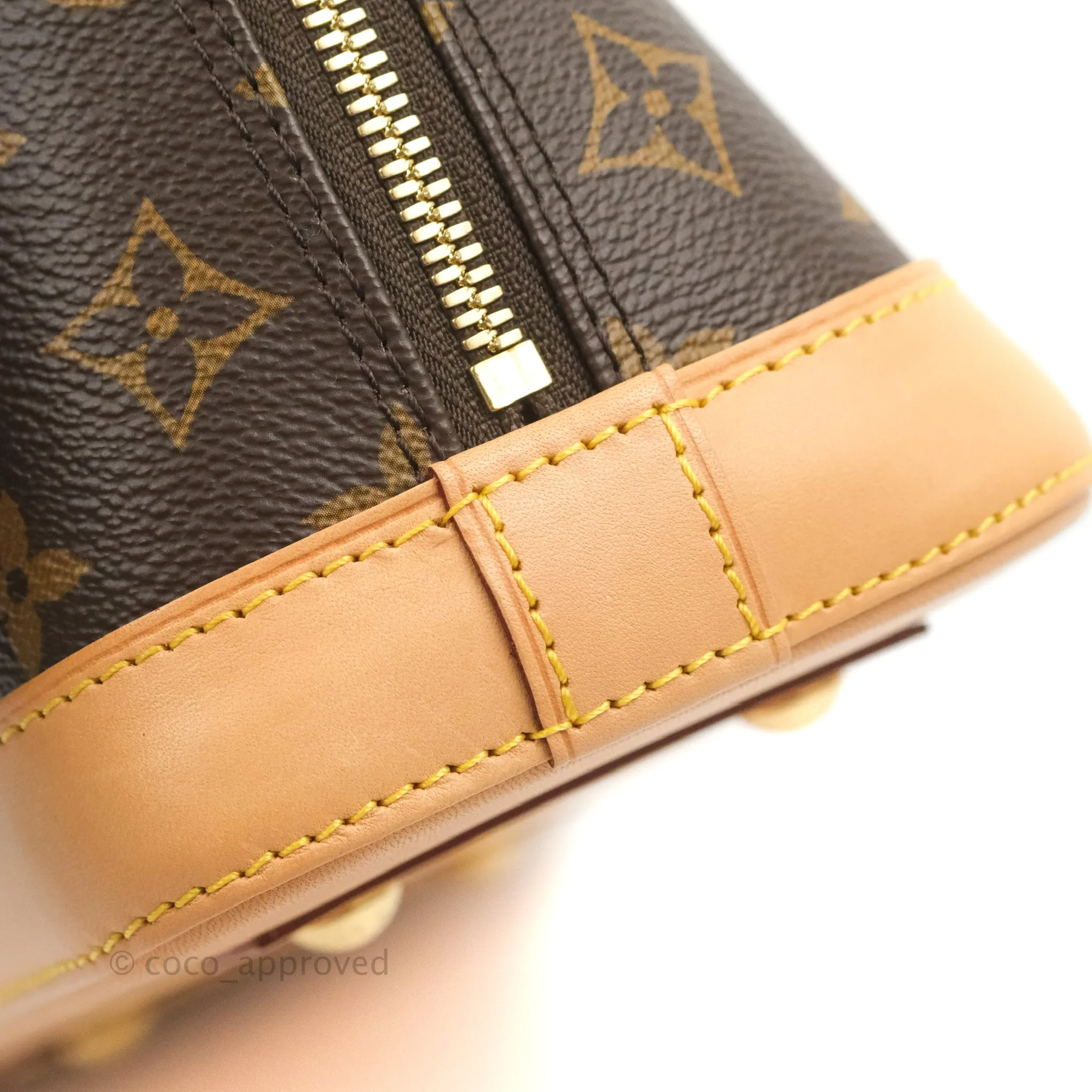 Louis Vuitton Alma BB Monogram Canvas
