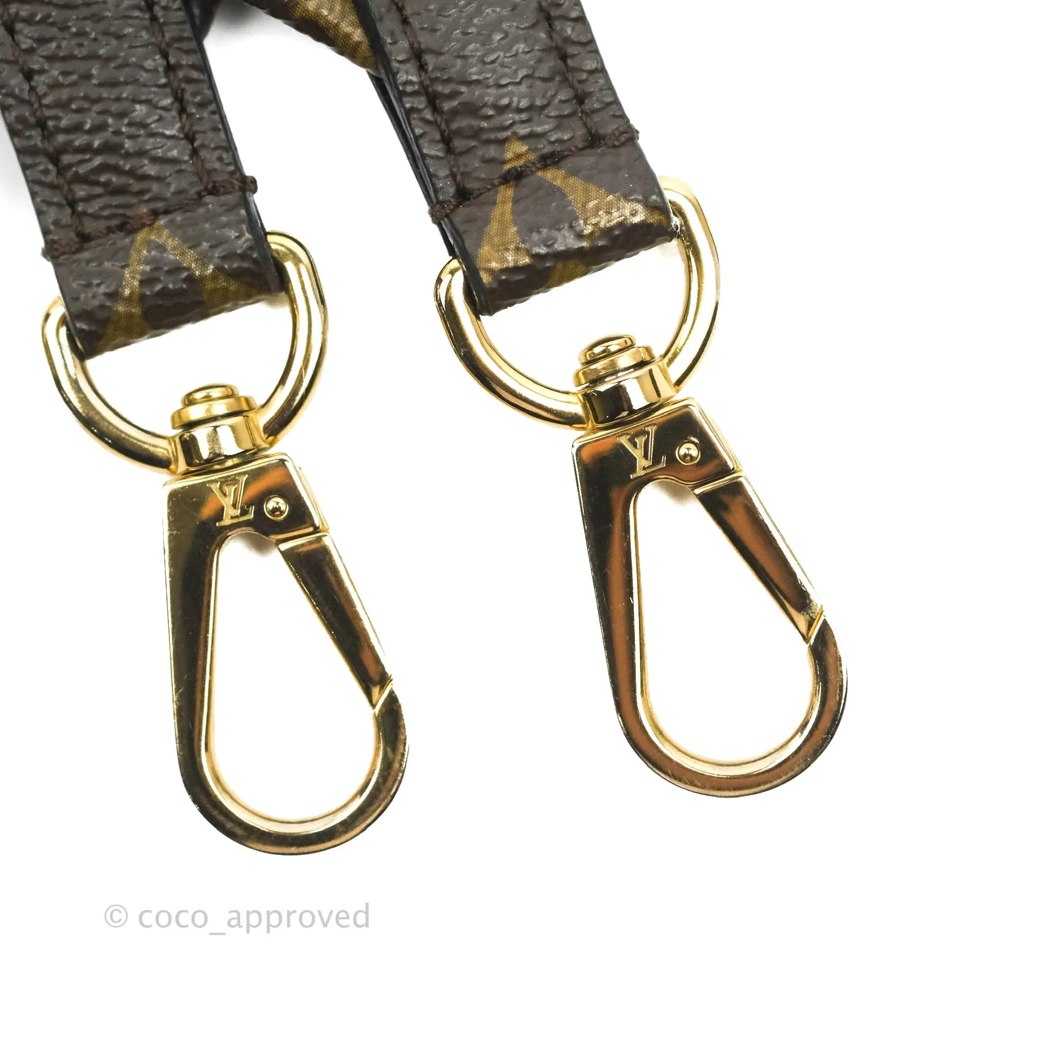 Louis Vuitton Bandouliere Strap Black Monogram