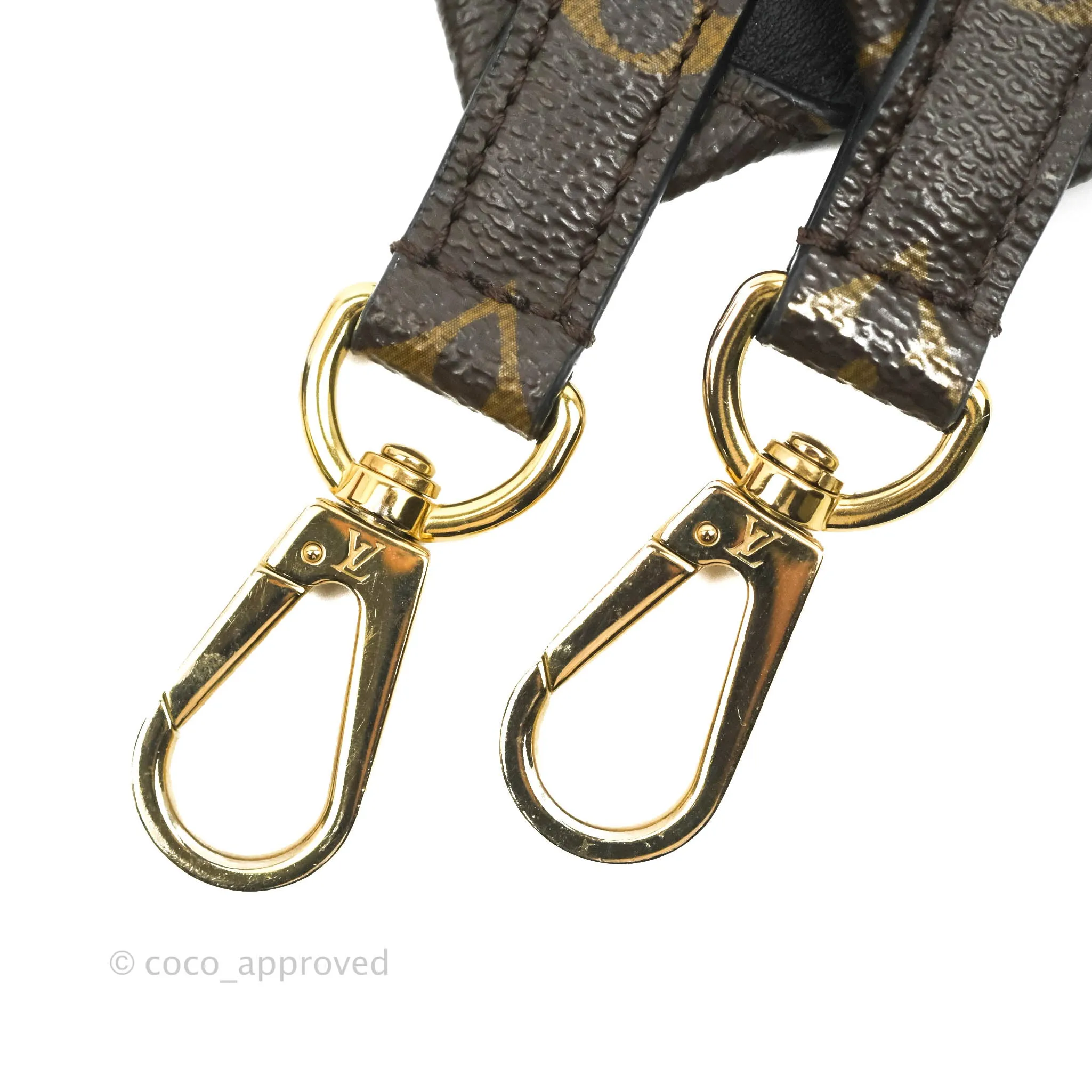Louis Vuitton Bandouliere Strap Black Monogram