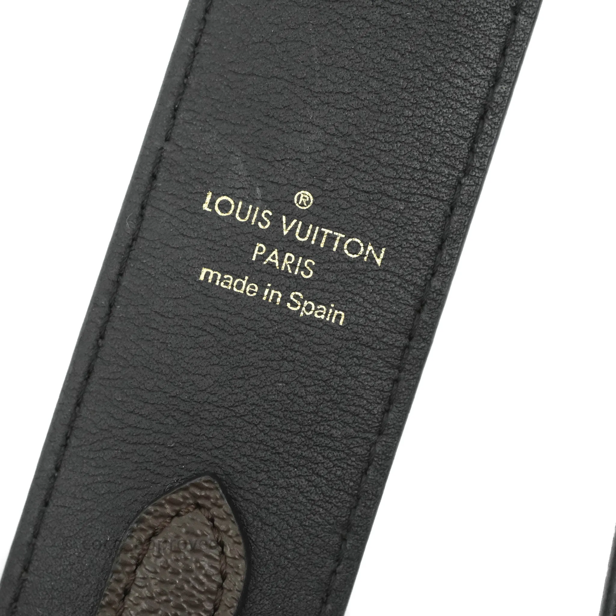 Louis Vuitton Bandouliere Strap Black Monogram