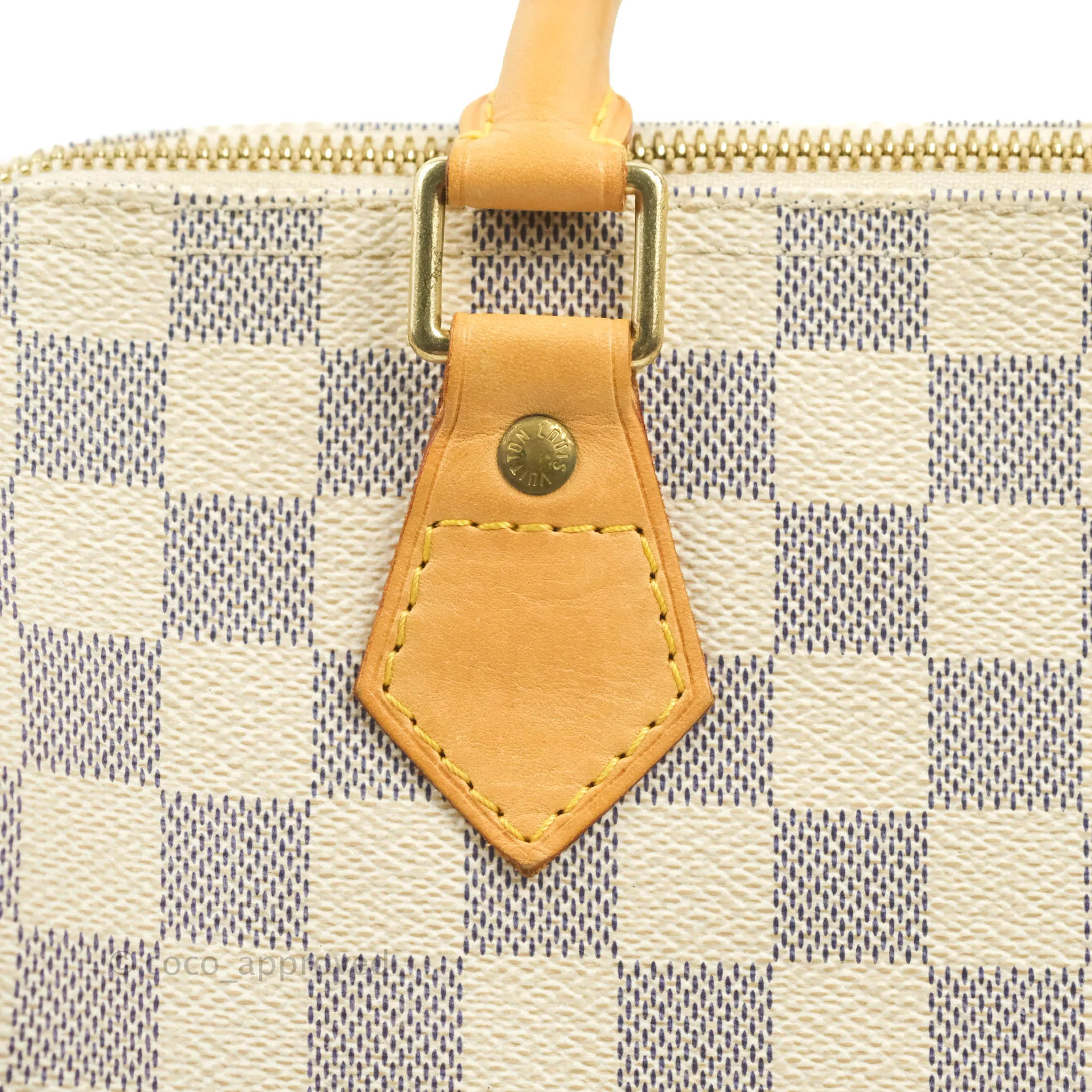 Louis Vuitton Canvas Speedy 25 Damier Azur