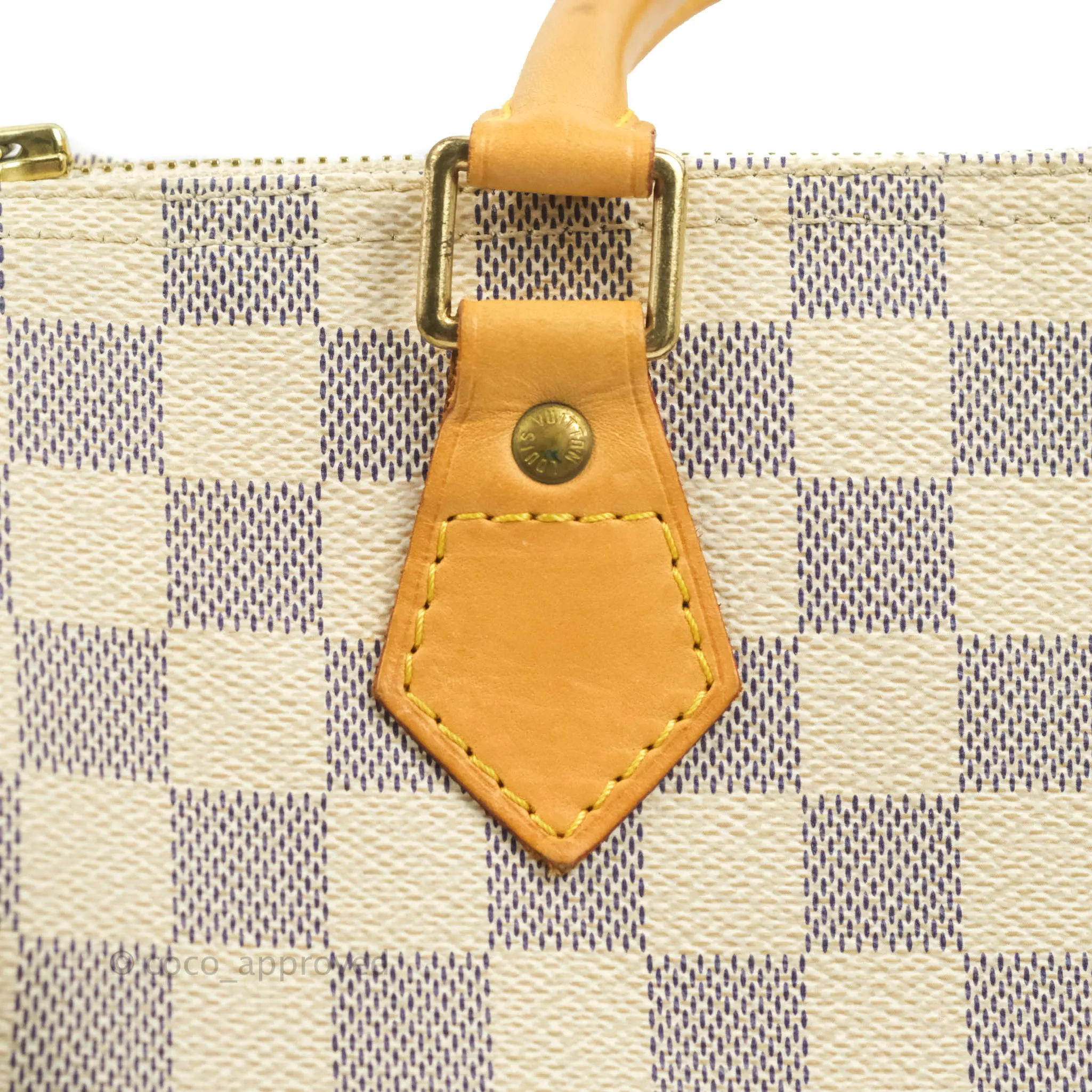 Louis Vuitton Canvas Speedy 25 Damier Azur