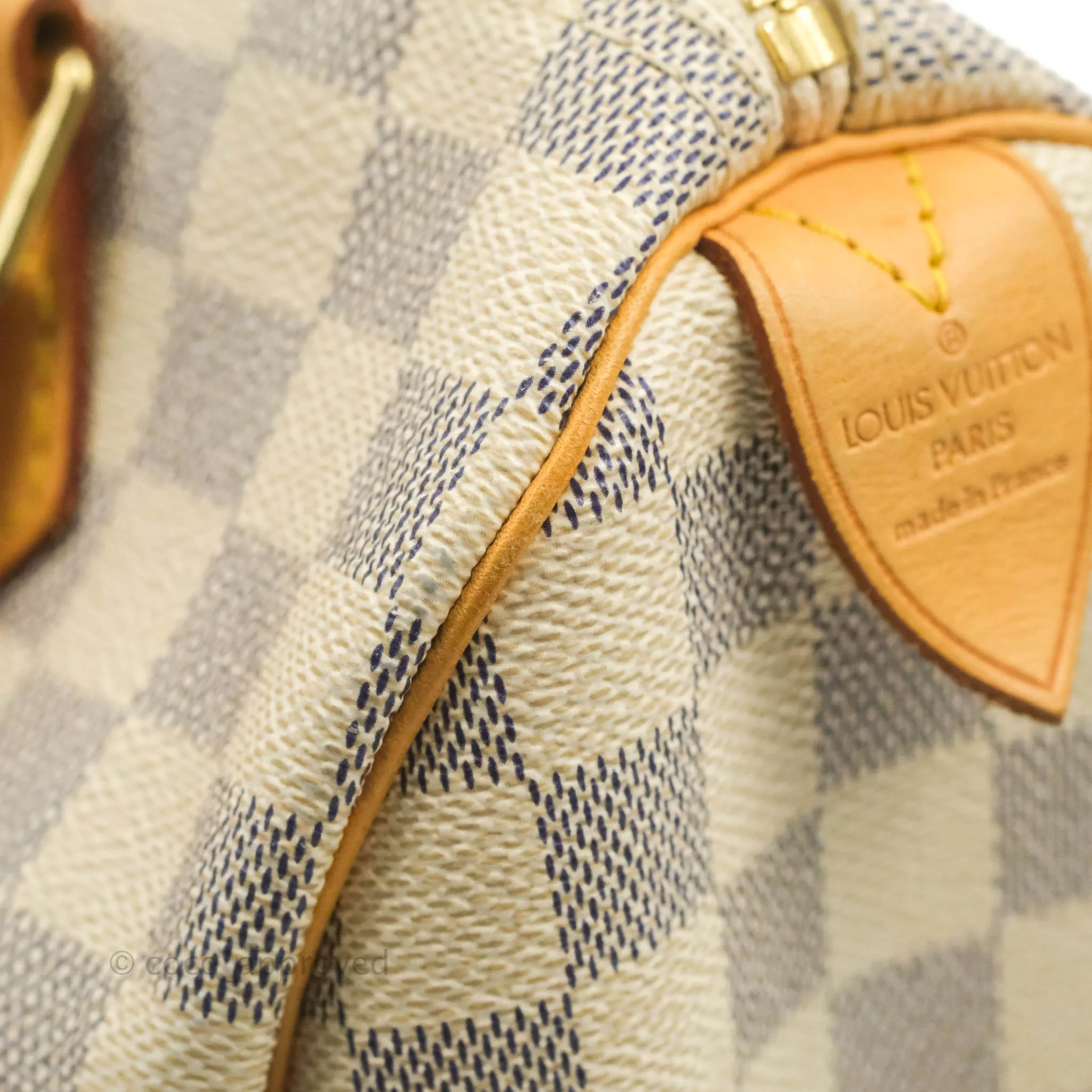 Louis Vuitton Canvas Speedy 25 Damier Azur