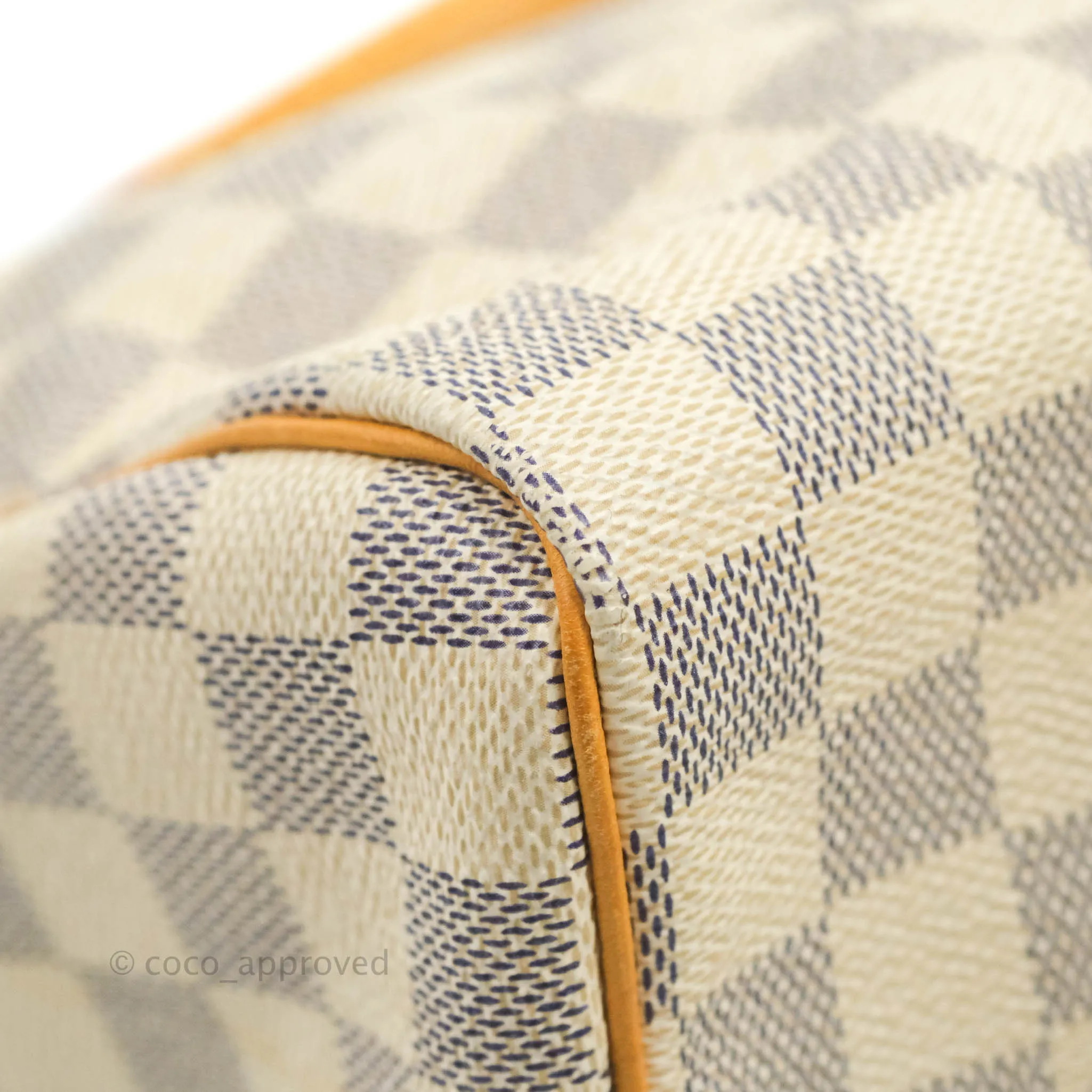 Louis Vuitton Canvas Speedy 25 Damier Azur