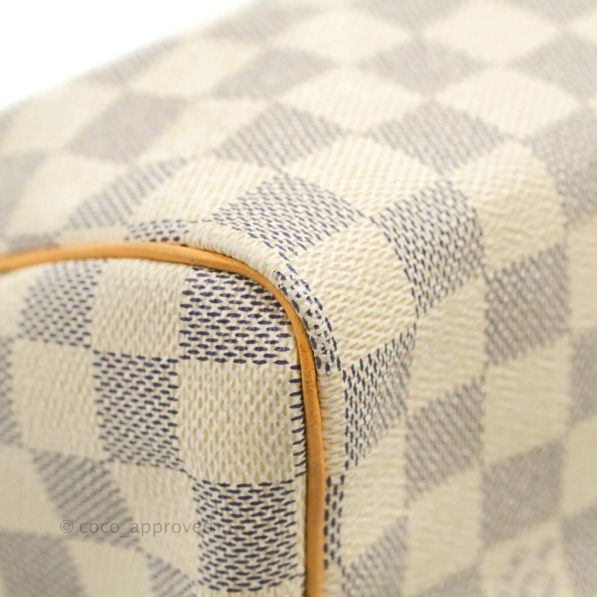Louis Vuitton Canvas Speedy 25 Damier Azur