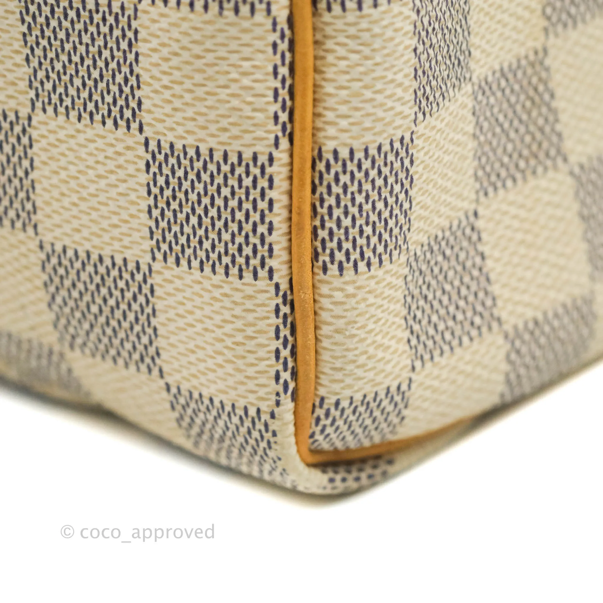 Louis Vuitton Canvas Speedy 25 Damier Azur