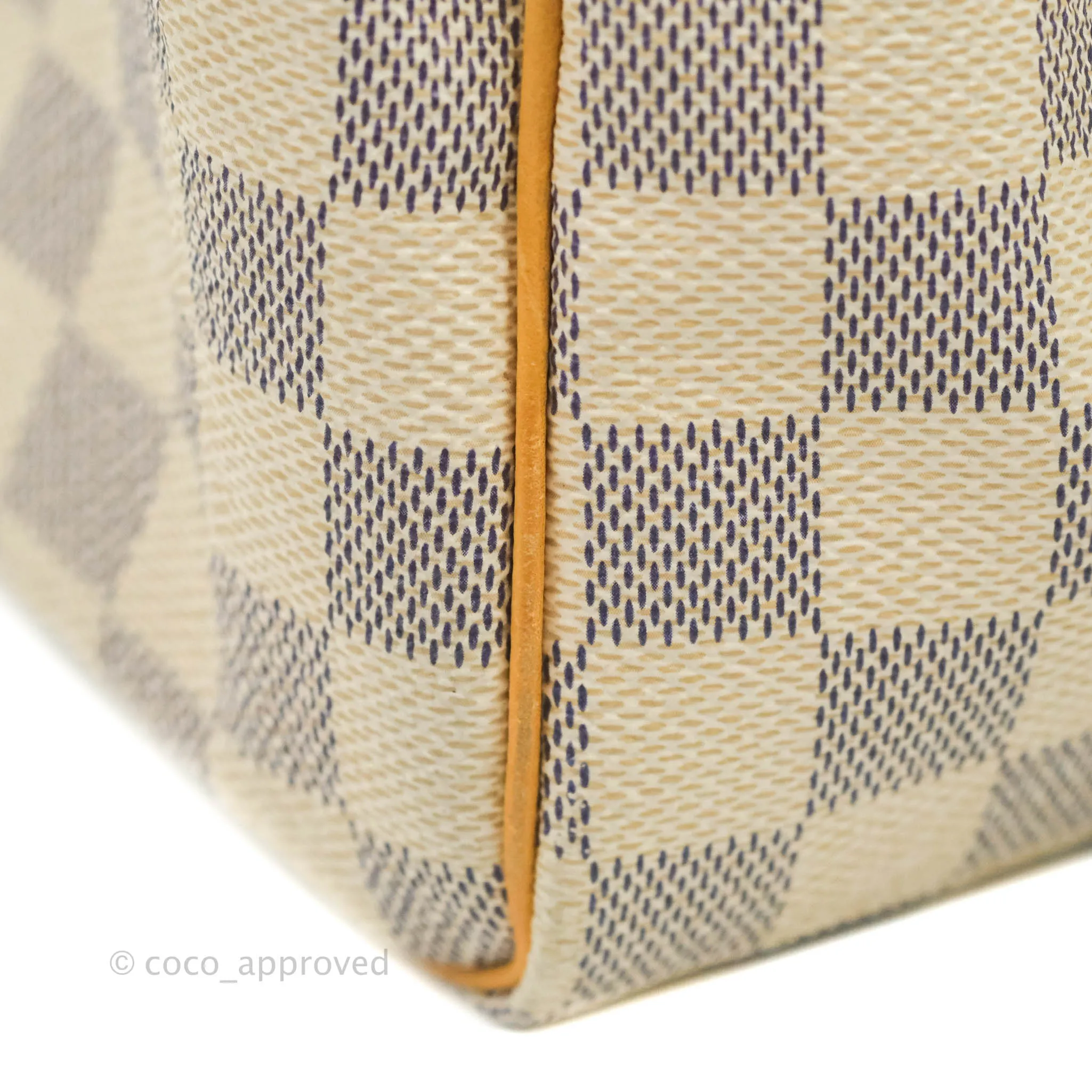 Louis Vuitton Canvas Speedy 25 Damier Azur