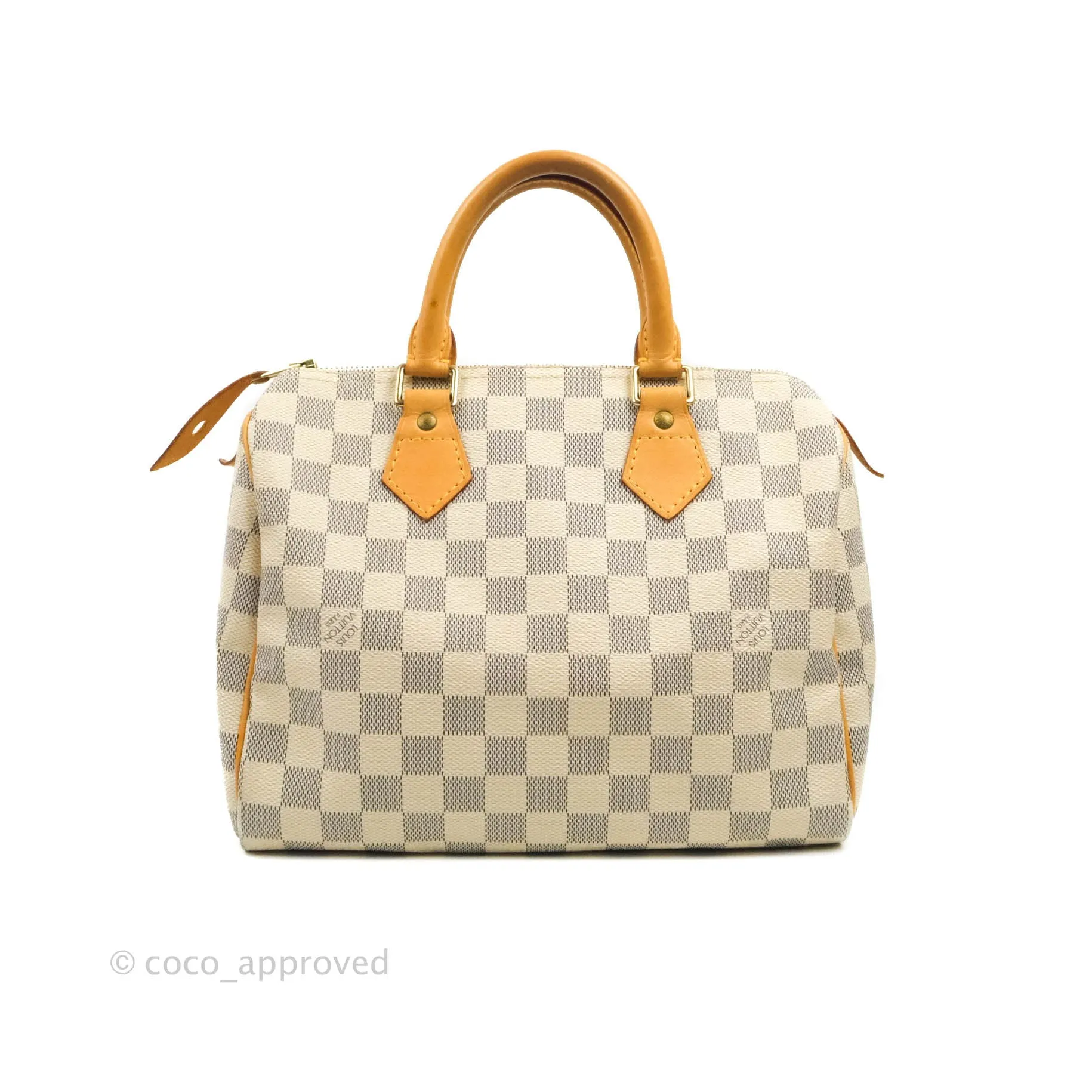 Louis Vuitton Canvas Speedy 25 Damier Azur