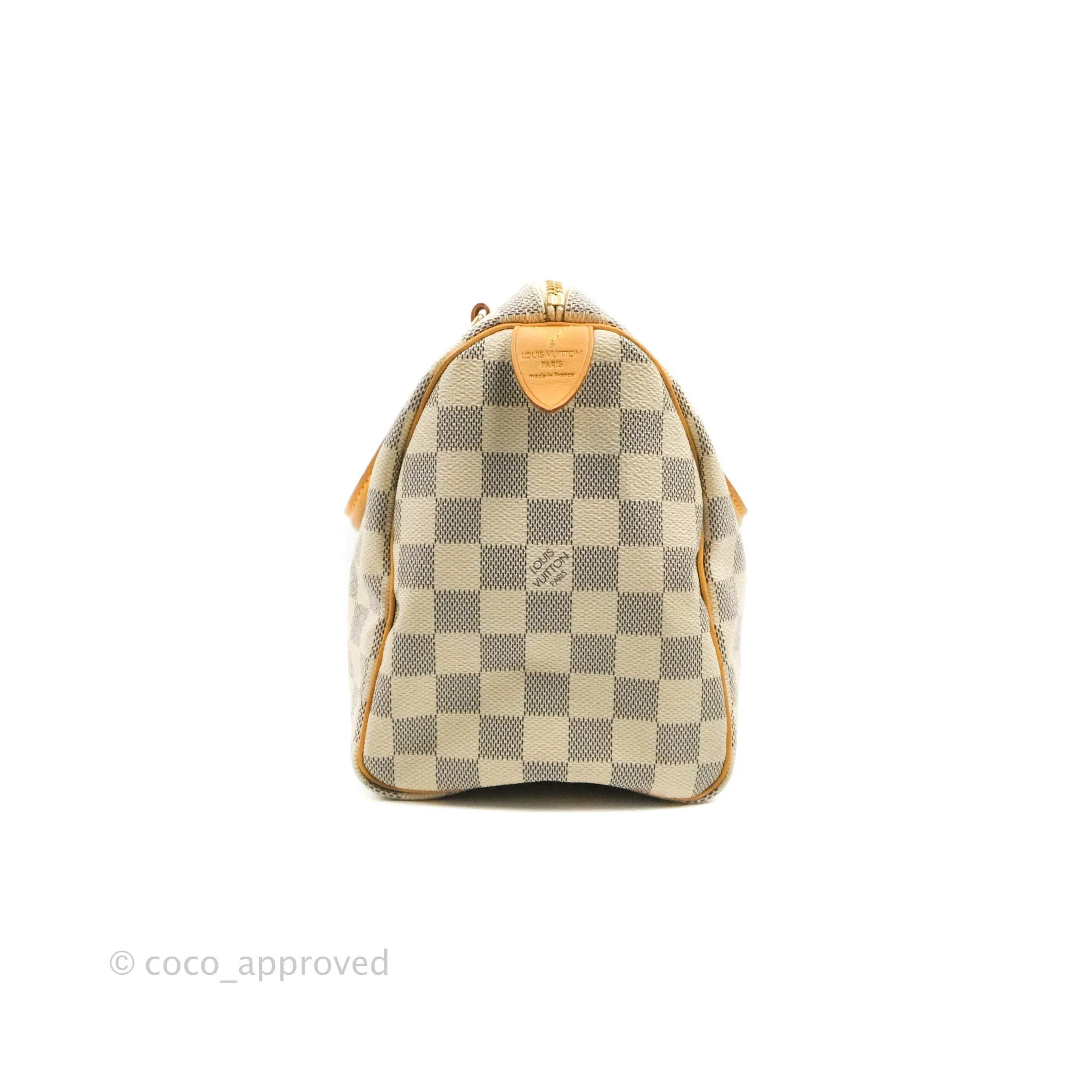 Louis Vuitton Canvas Speedy 25 Damier Azur