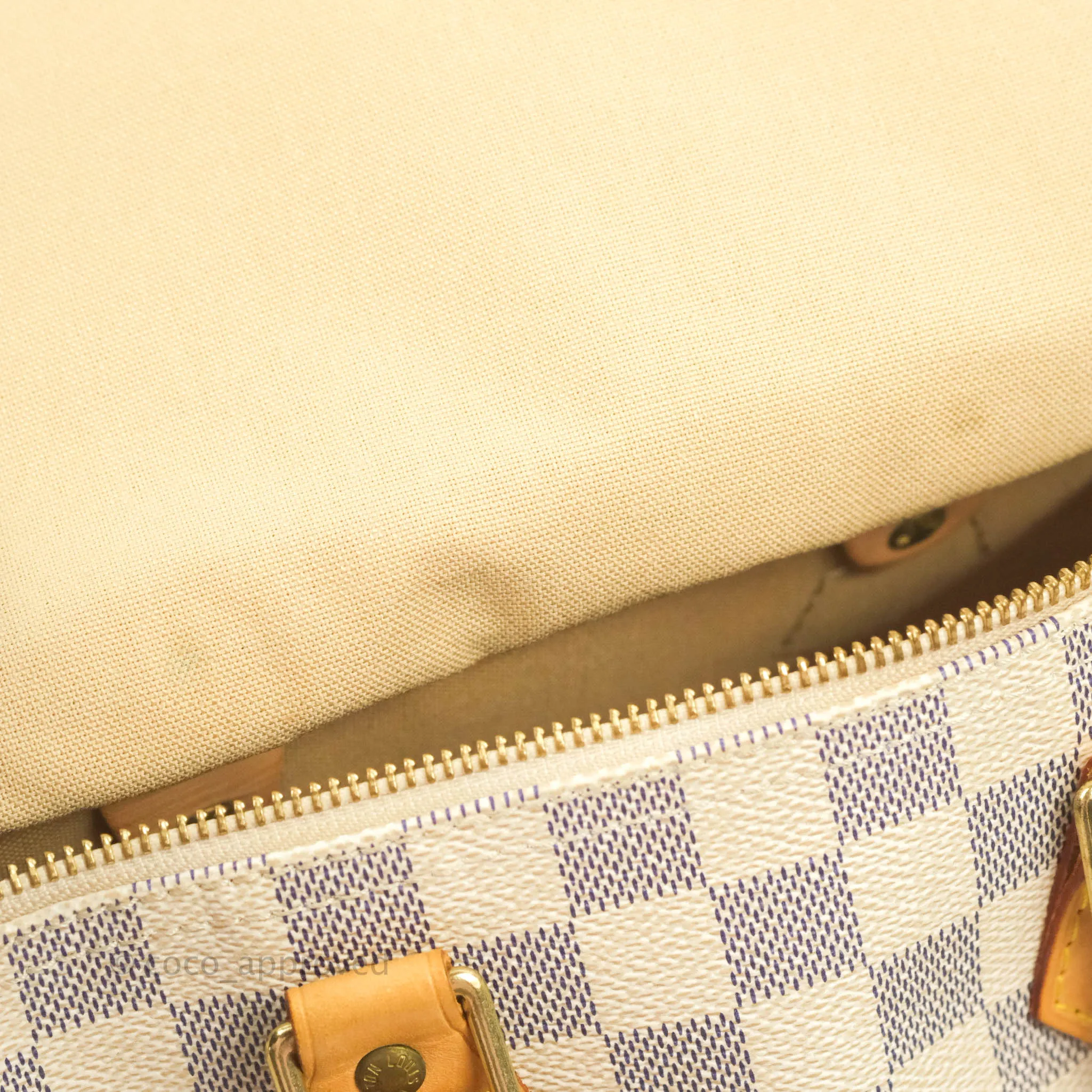 Louis Vuitton Canvas Speedy 25 Damier Azur