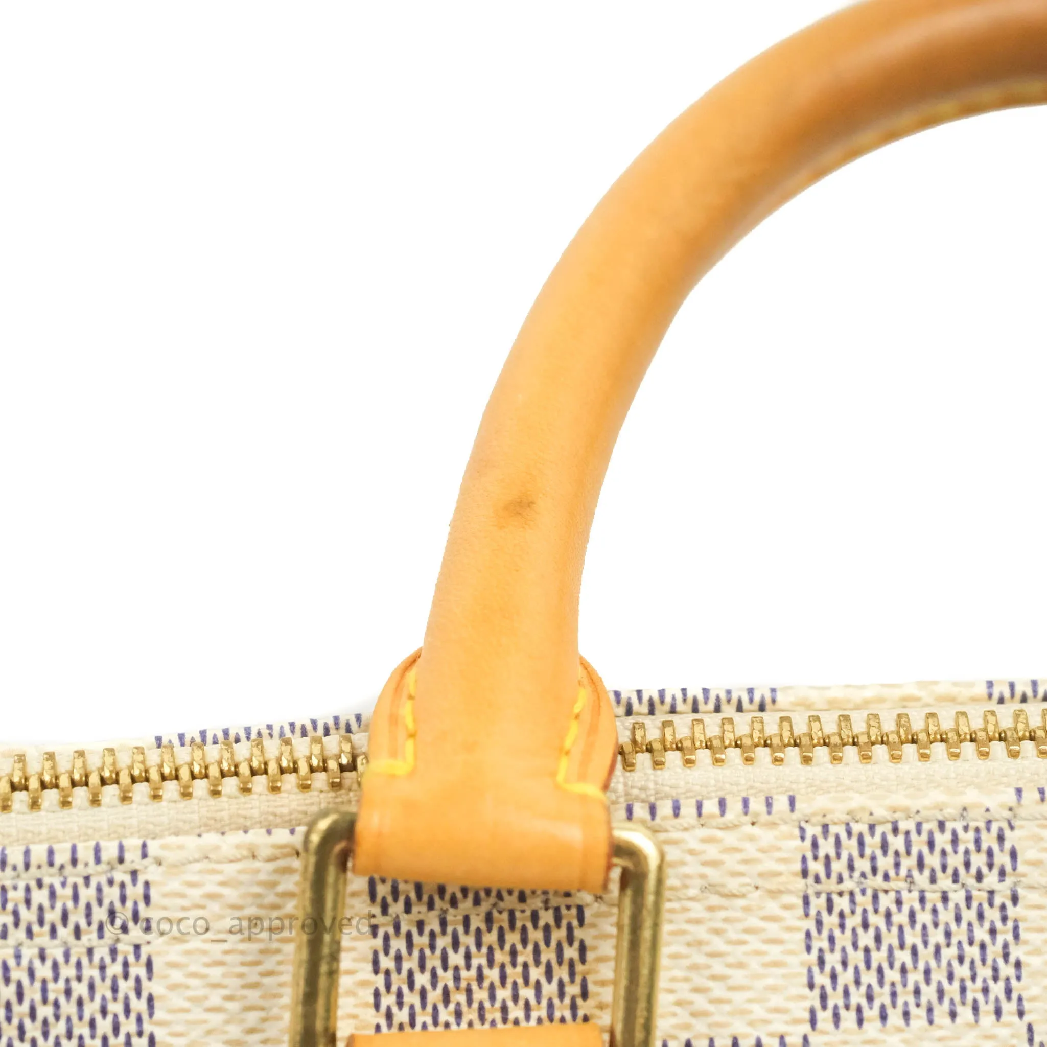 Louis Vuitton Canvas Speedy 25 Damier Azur