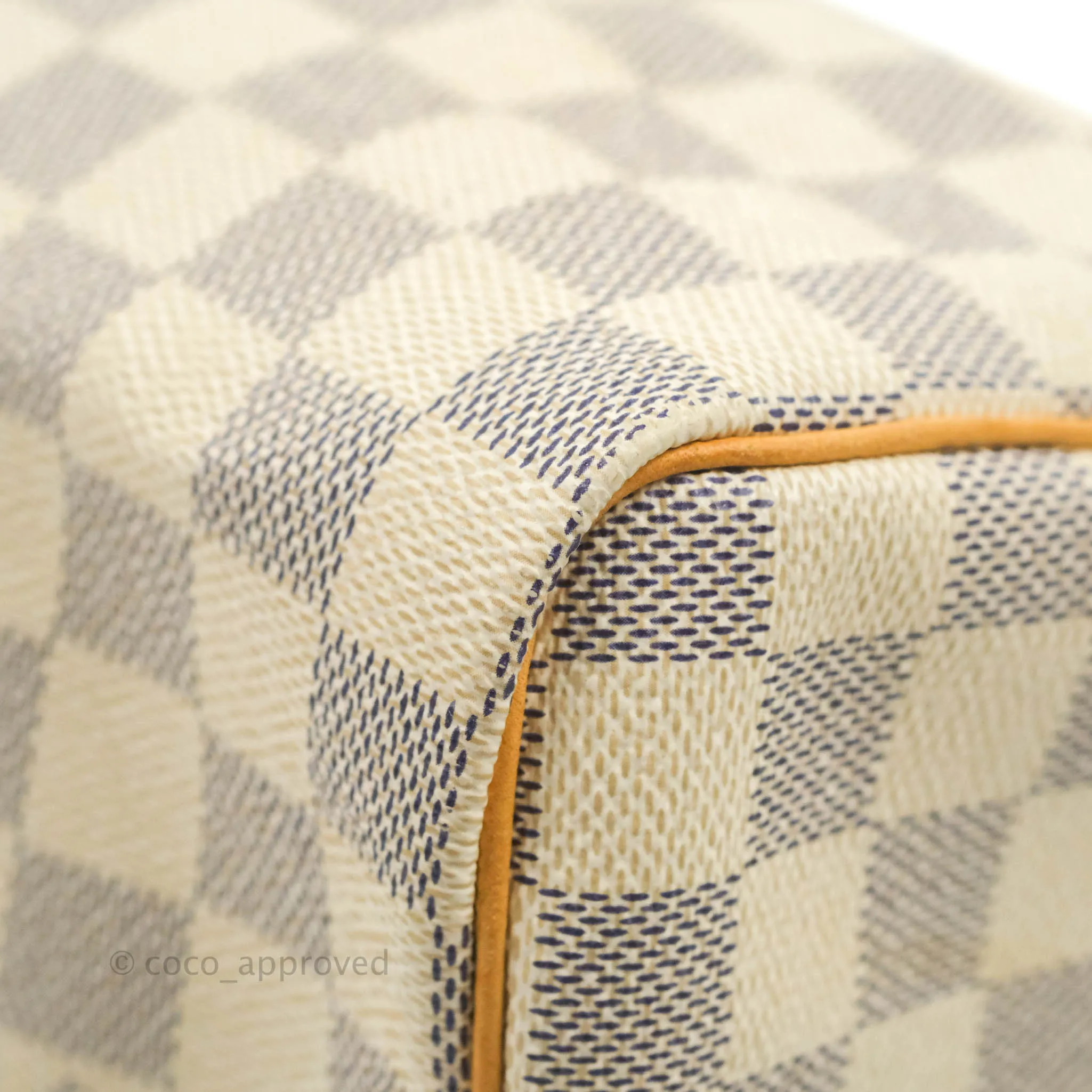 Louis Vuitton Canvas Speedy 25 Damier Azur