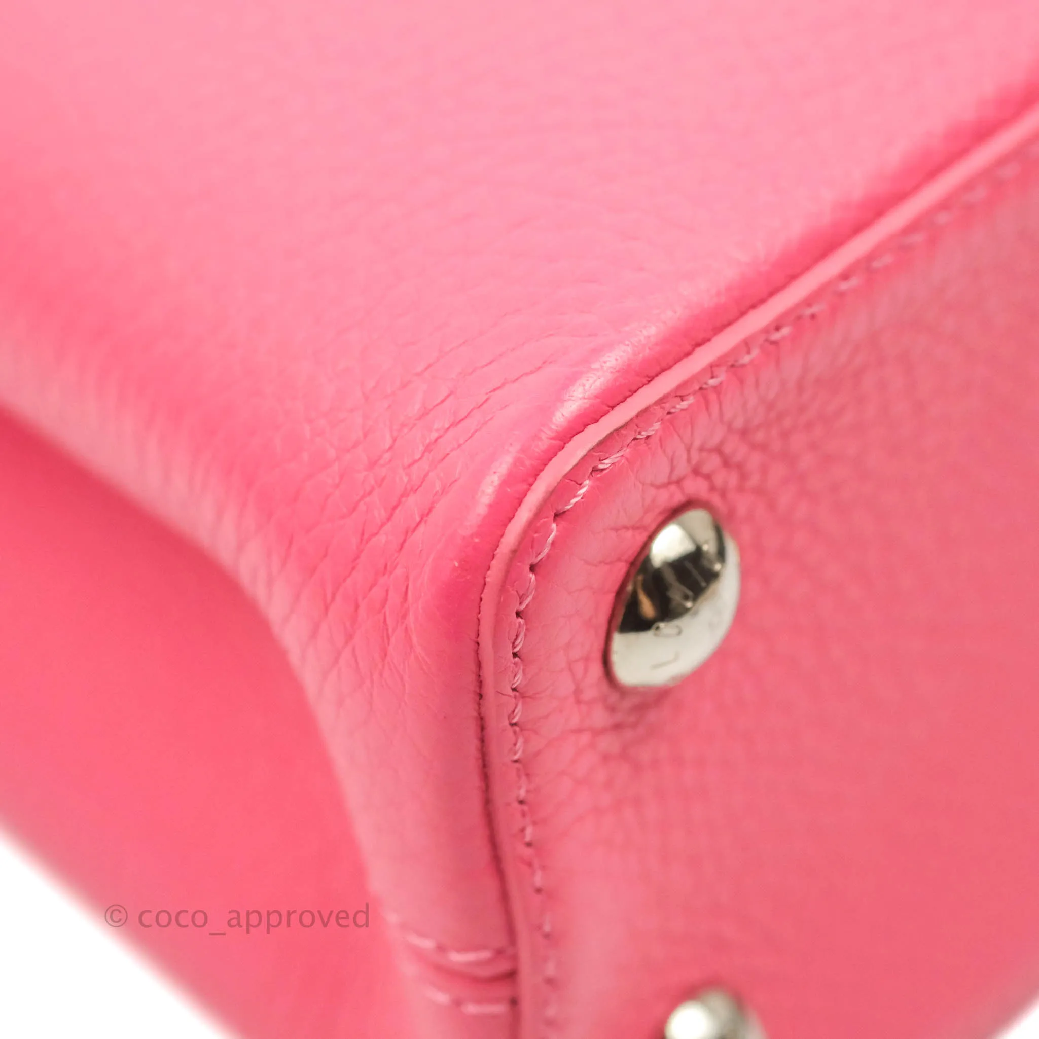Louis Vuitton Capucines BB Embellished Pink