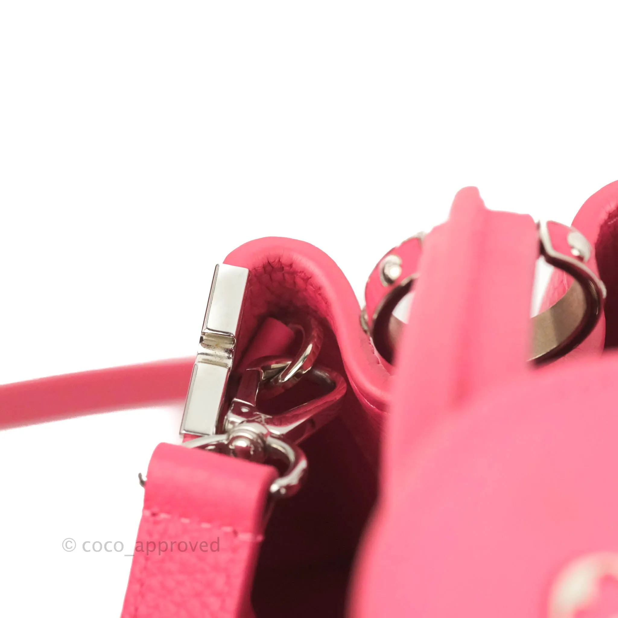 Louis Vuitton Capucines BB Embellished Pink