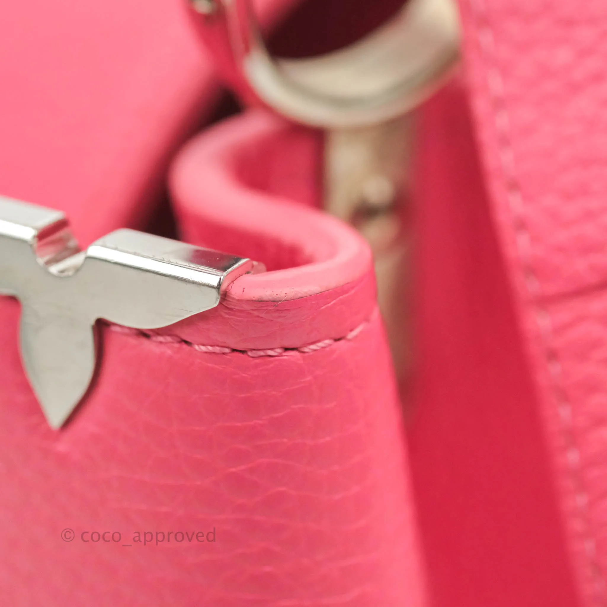 Louis Vuitton Capucines BB Embellished Pink
