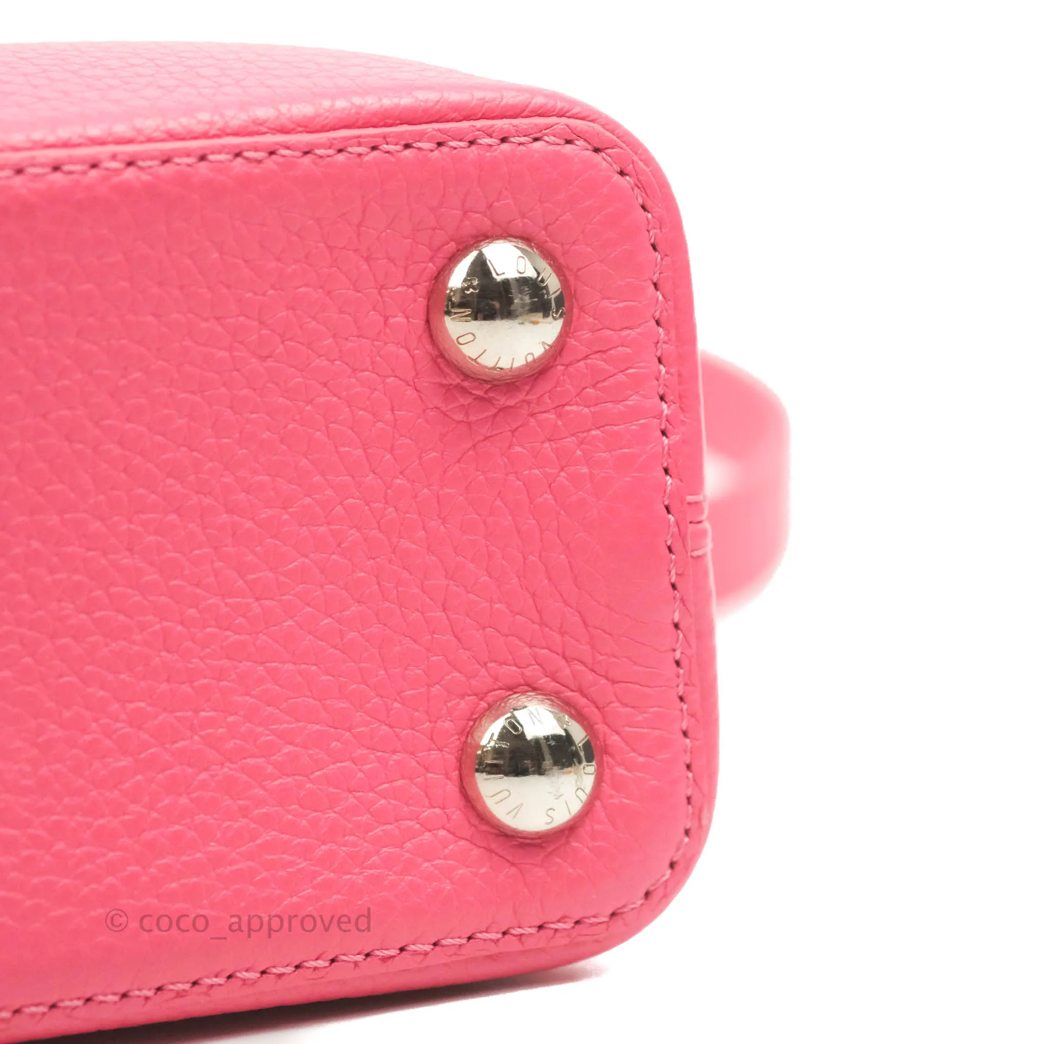 Louis Vuitton Capucines BB Embellished Pink
