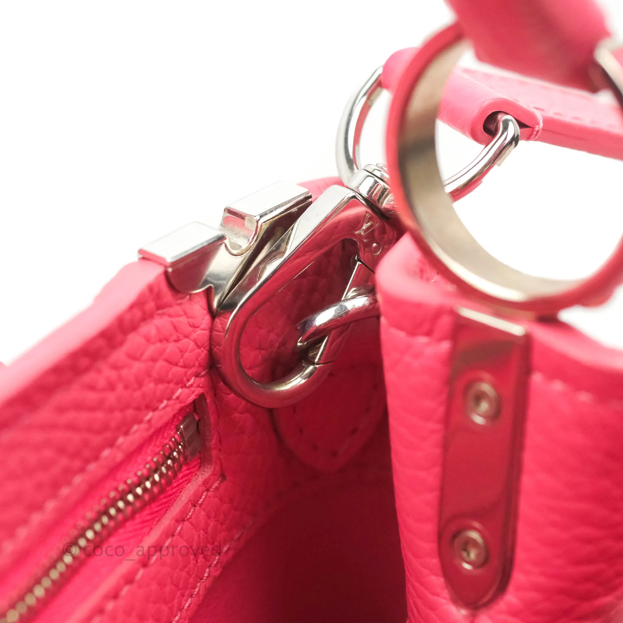 Louis Vuitton Capucines BB Embellished Pink