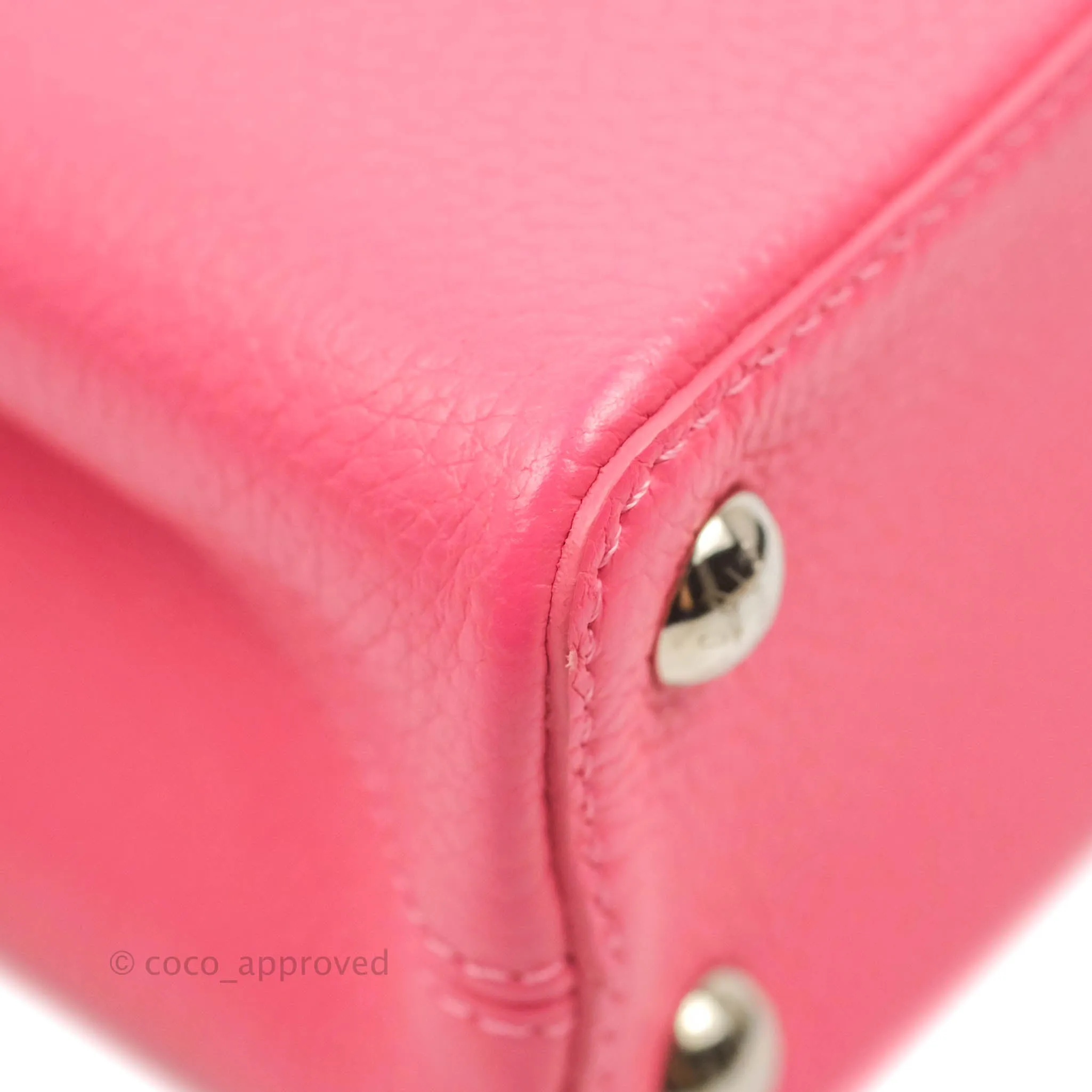 Louis Vuitton Capucines BB Embellished Pink