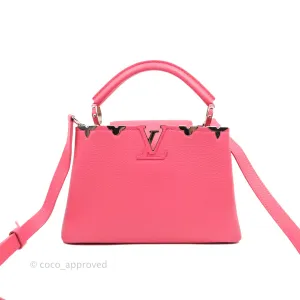 Louis Vuitton Capucines BB Embellished Pink