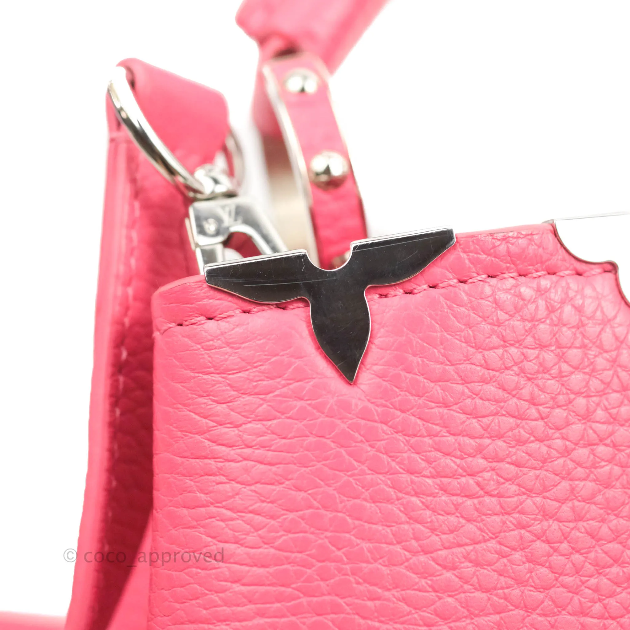 Louis Vuitton Capucines BB Embellished Pink