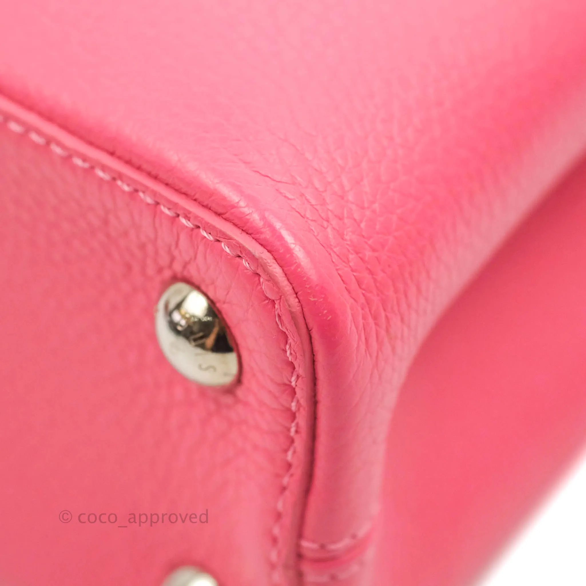 Louis Vuitton Capucines BB Embellished Pink