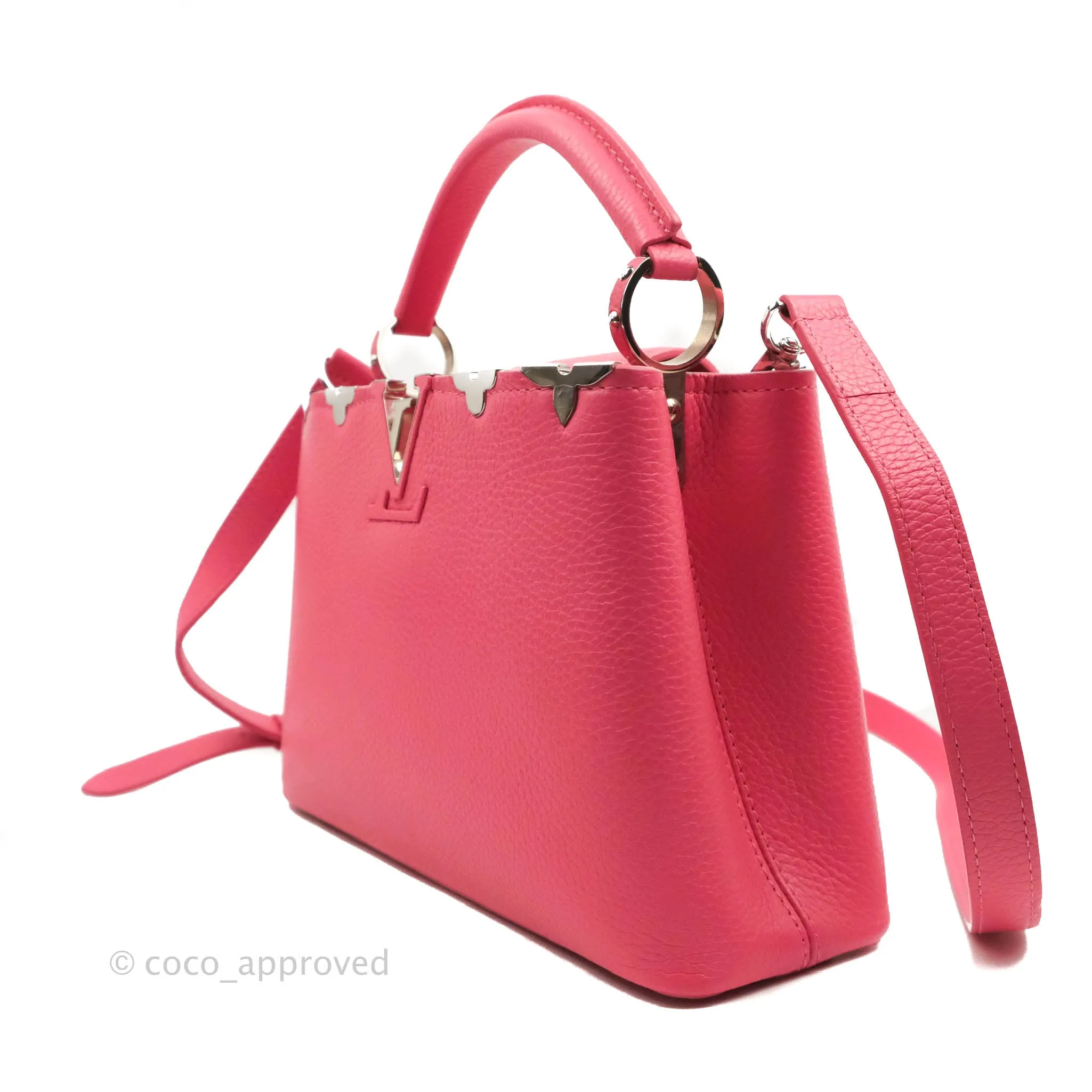 Louis Vuitton Capucines BB Embellished Pink