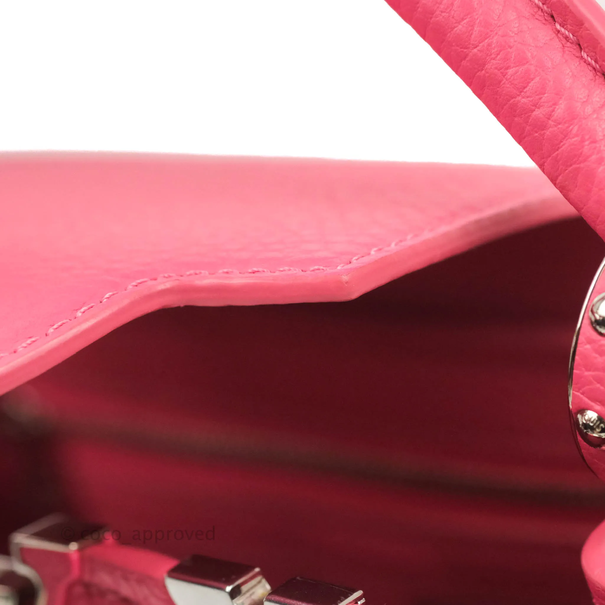Louis Vuitton Capucines BB Embellished Pink
