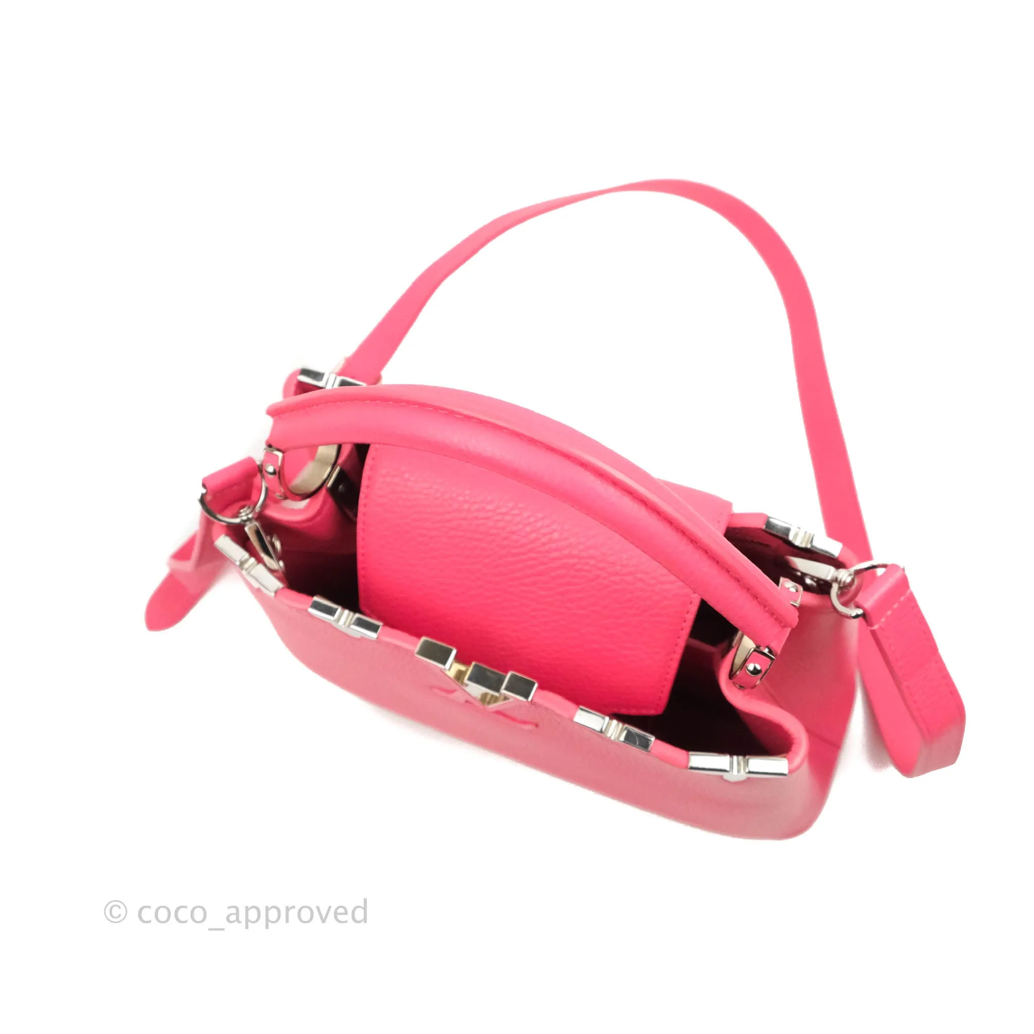 Louis Vuitton Capucines BB Embellished Pink