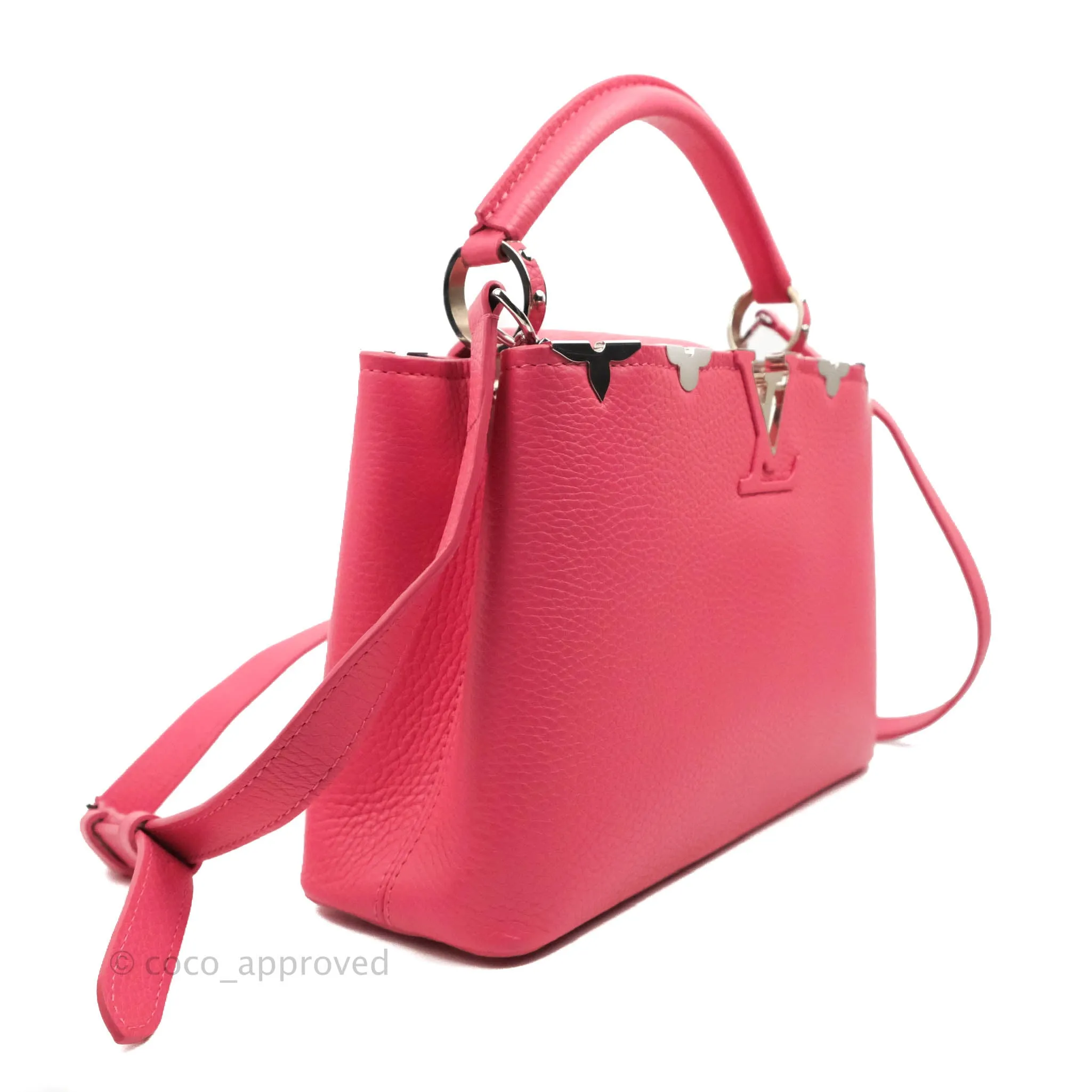 Louis Vuitton Capucines BB Embellished Pink