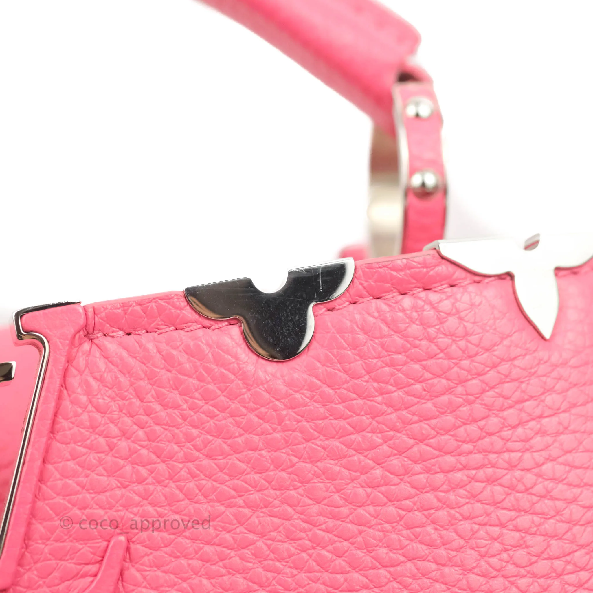 Louis Vuitton Capucines BB Embellished Pink