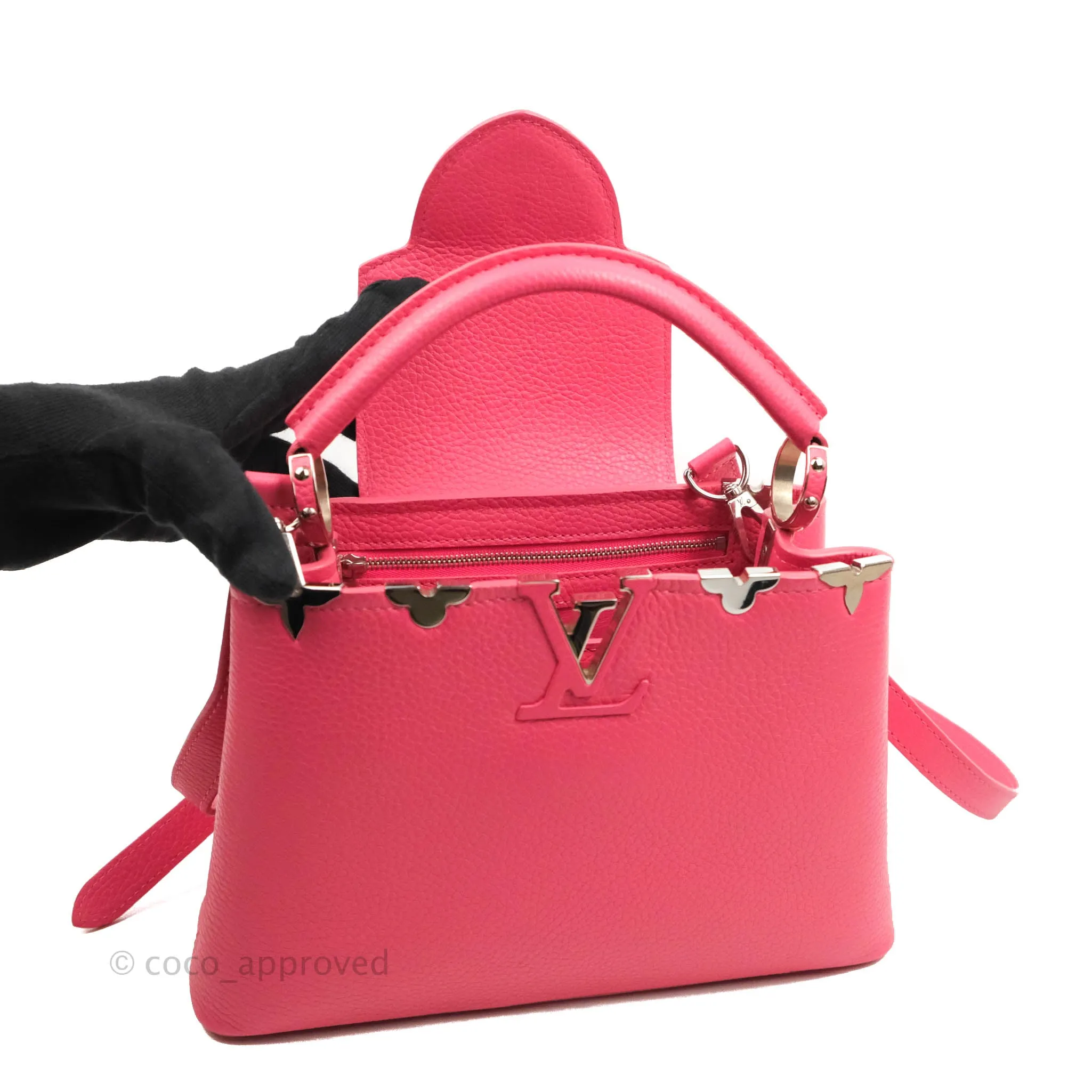 Louis Vuitton Capucines BB Embellished Pink