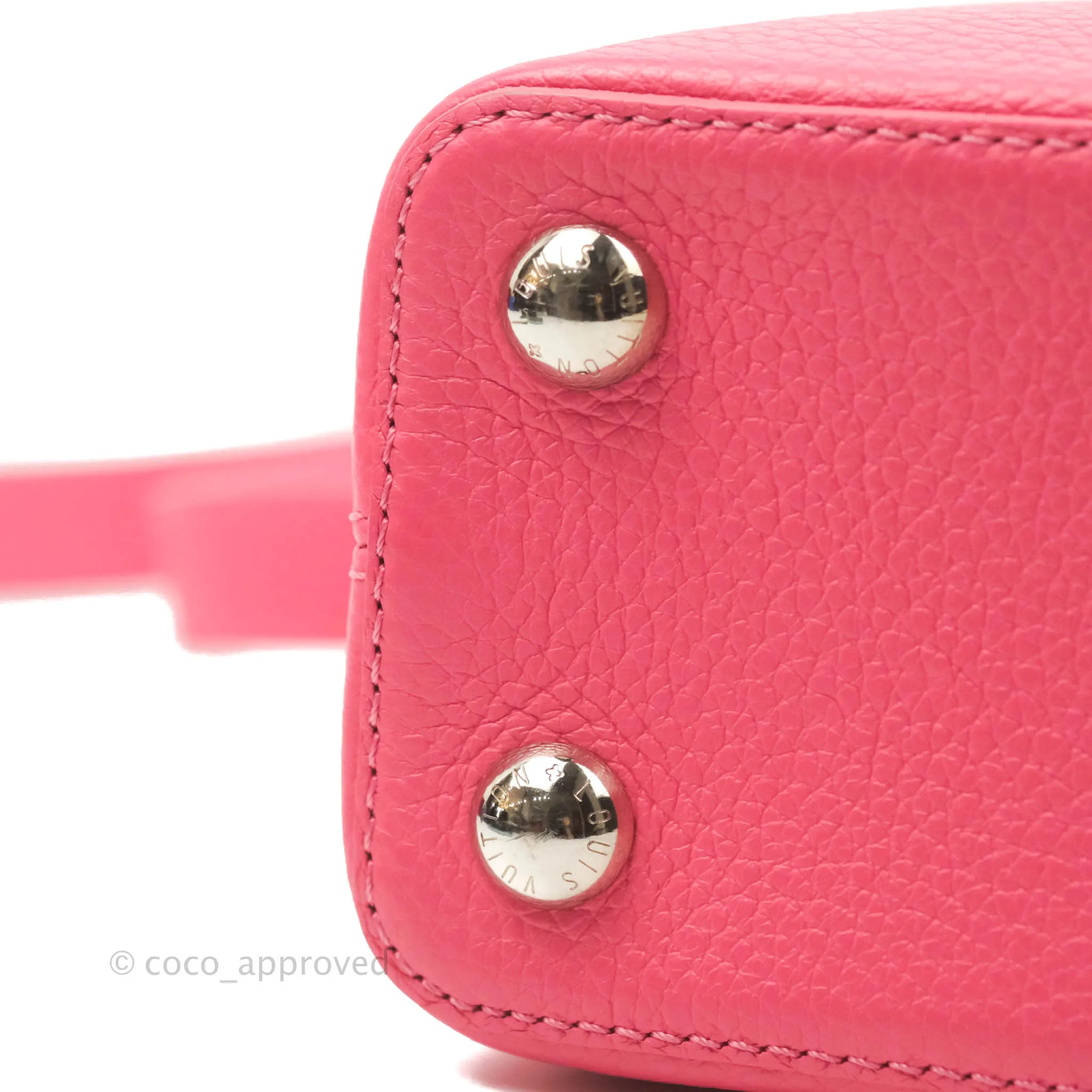 Louis Vuitton Capucines BB Embellished Pink
